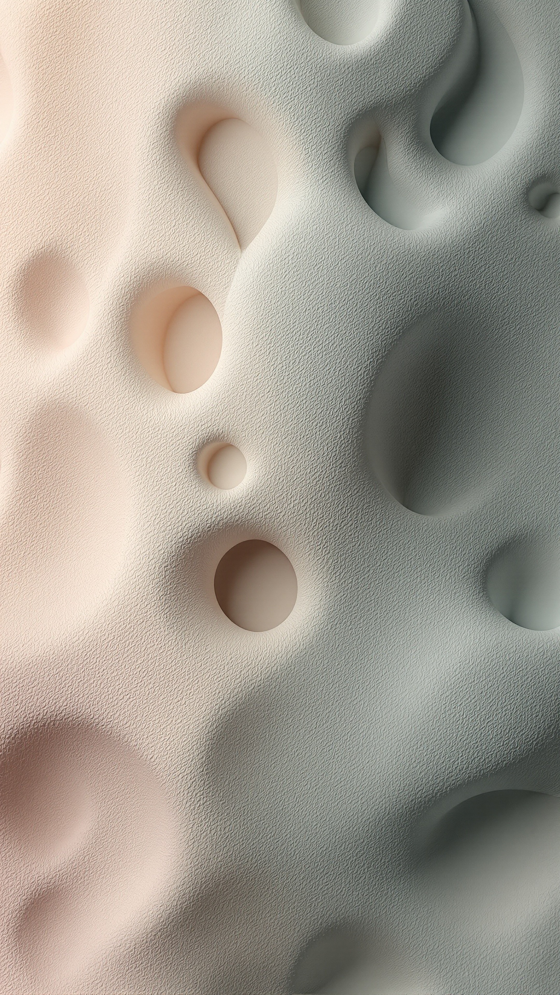 Blob Textured - Abstract phone wallpaper 2160x3840