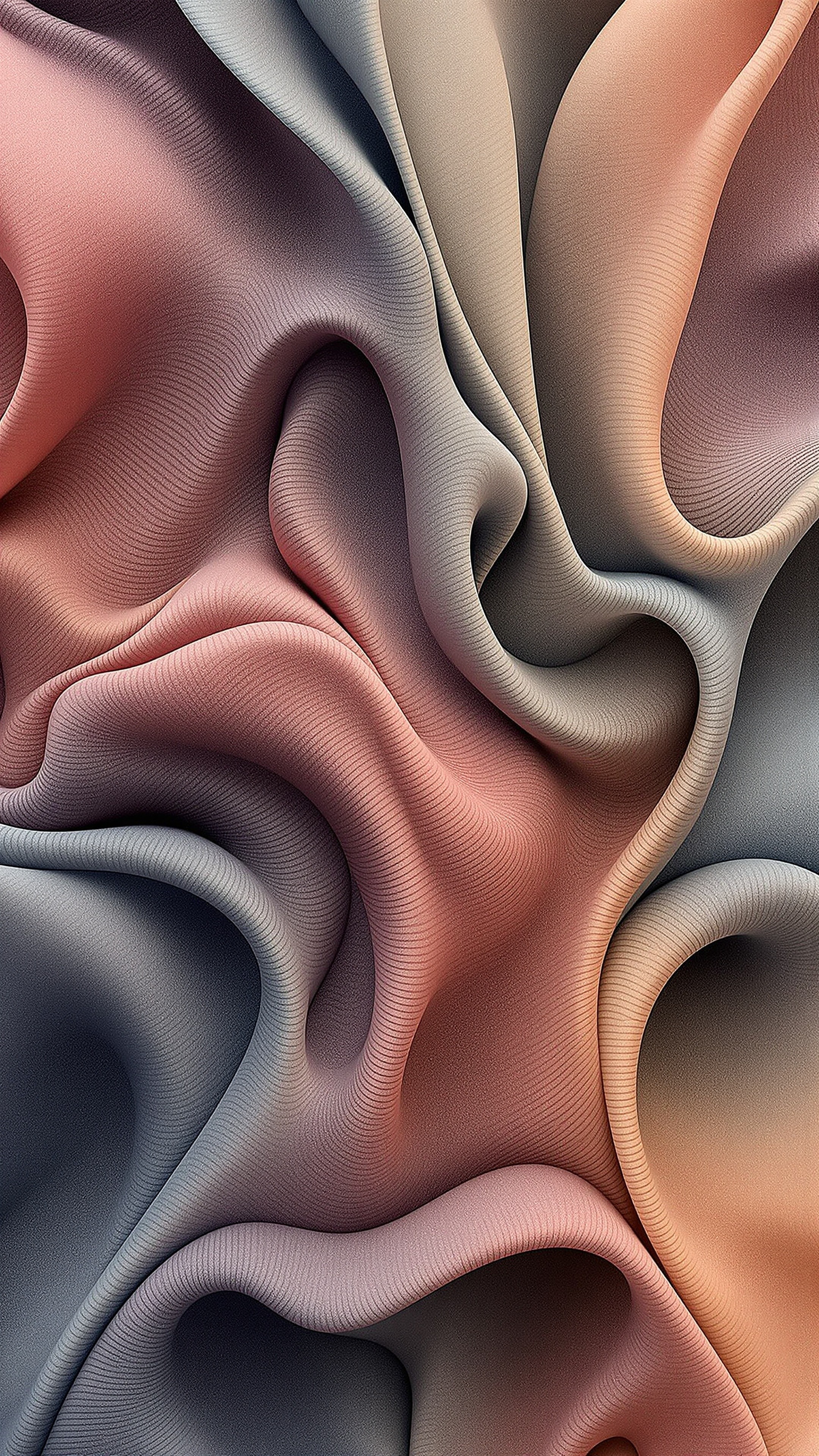Simplex Noise - Abstract phone wallpaper 2160x3840