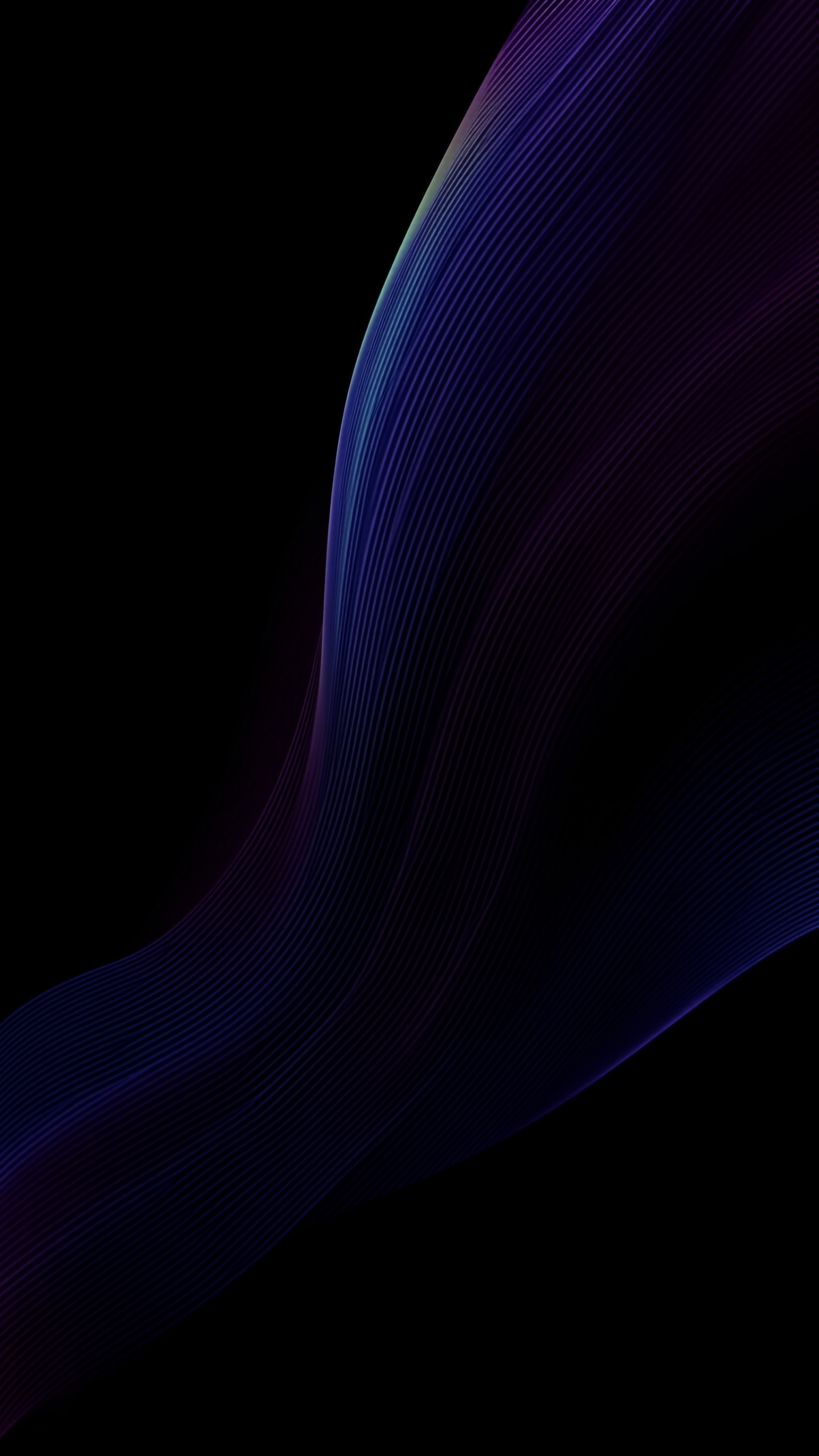 Gradient Corner - Abstract phone wallpaper 2160x3840