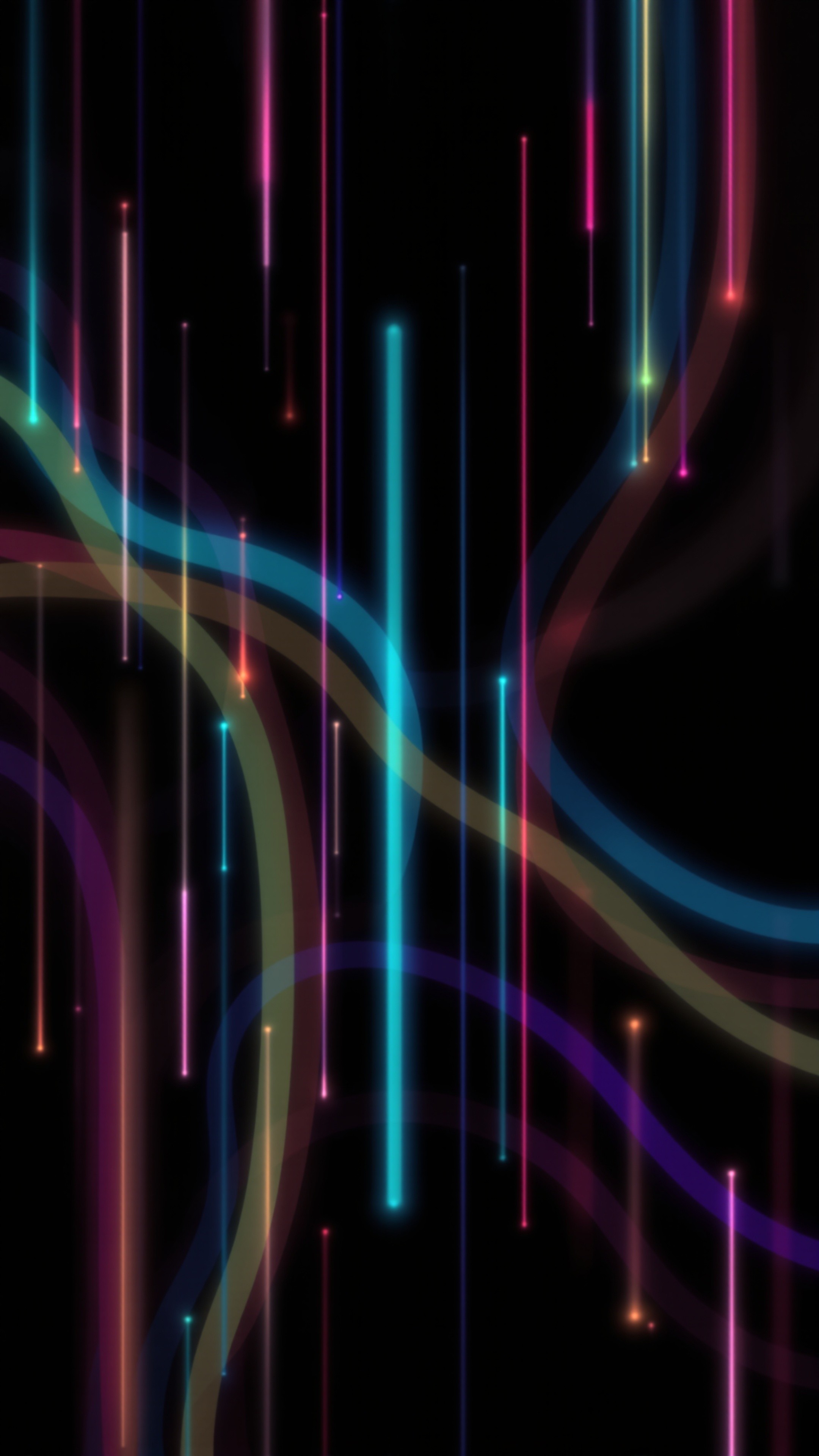 Matrix Binary - Abstract phone wallpaper 2160x3840