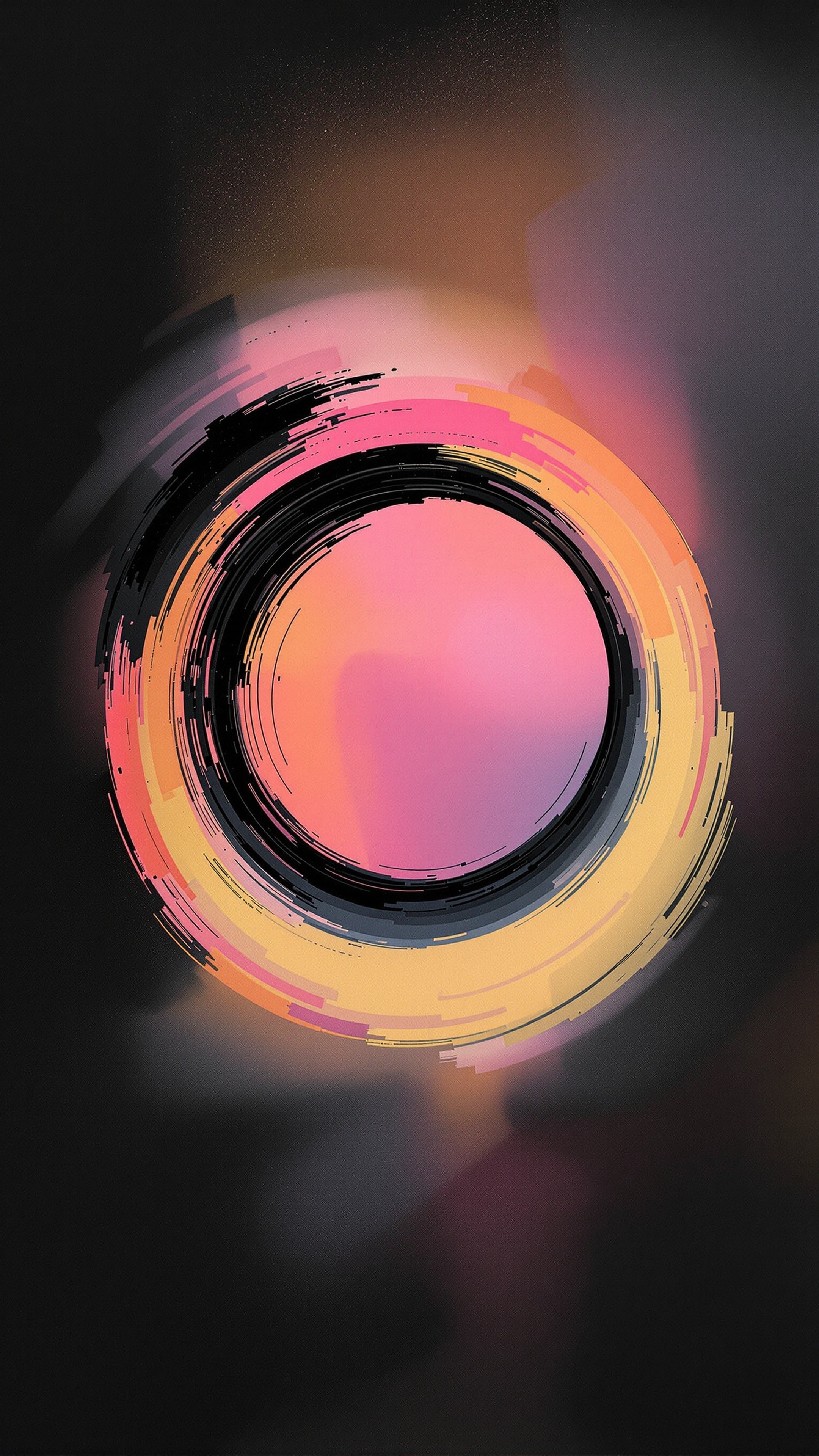 Minimal Zen - Abstract phone wallpaper 2160x3840