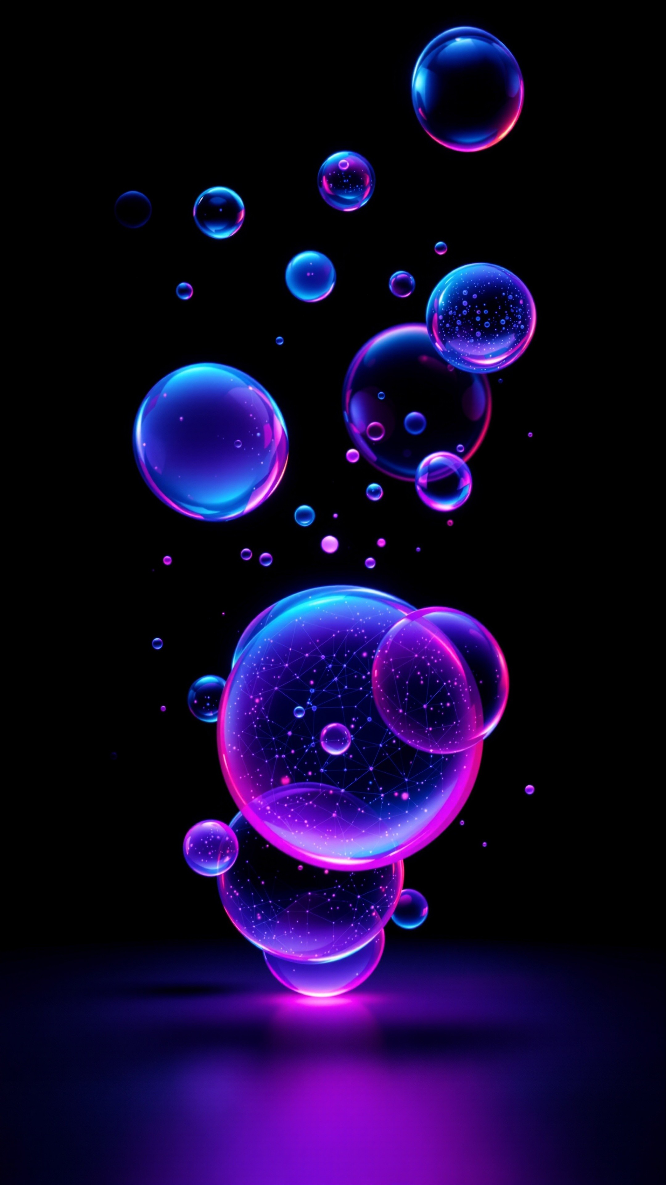 Orb Levitate - Abstract phone wallpaper 2160x3840
