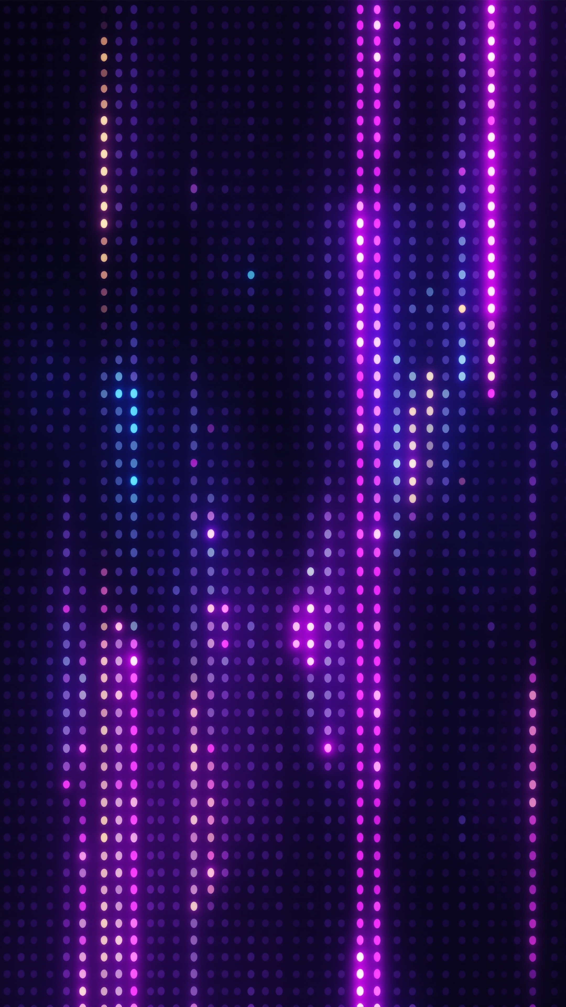 Pixel Grid - Abstract phone wallpaper 2160x3840