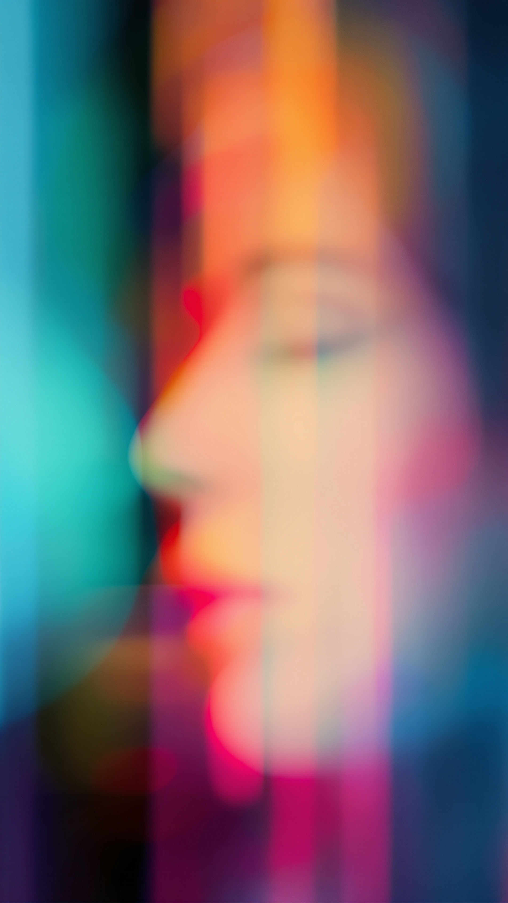 Double Exposure Blur - Abstract phone wallpaper 2160x3840