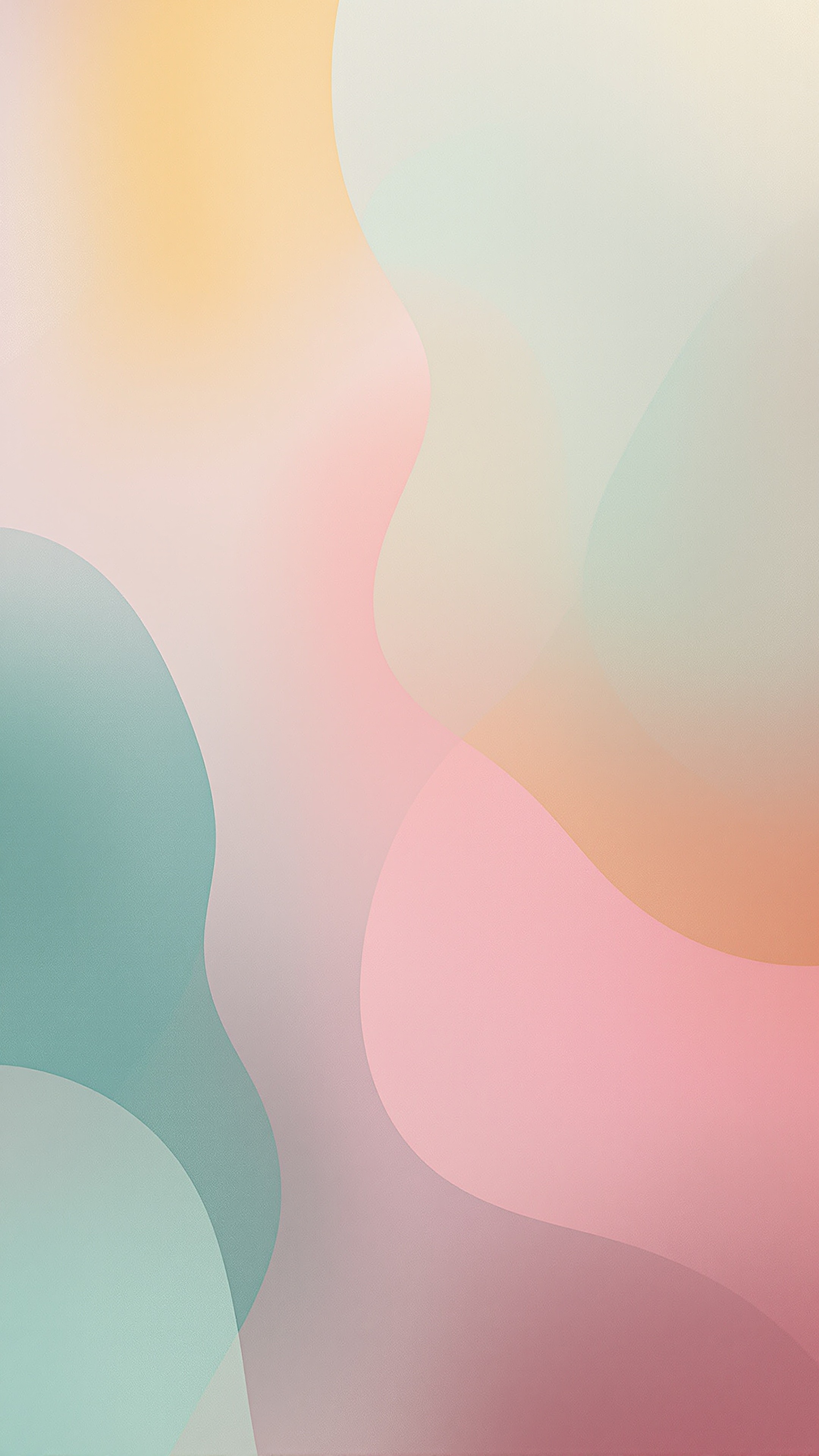 Analogous Blend - Abstract phone wallpaper 2160x3840