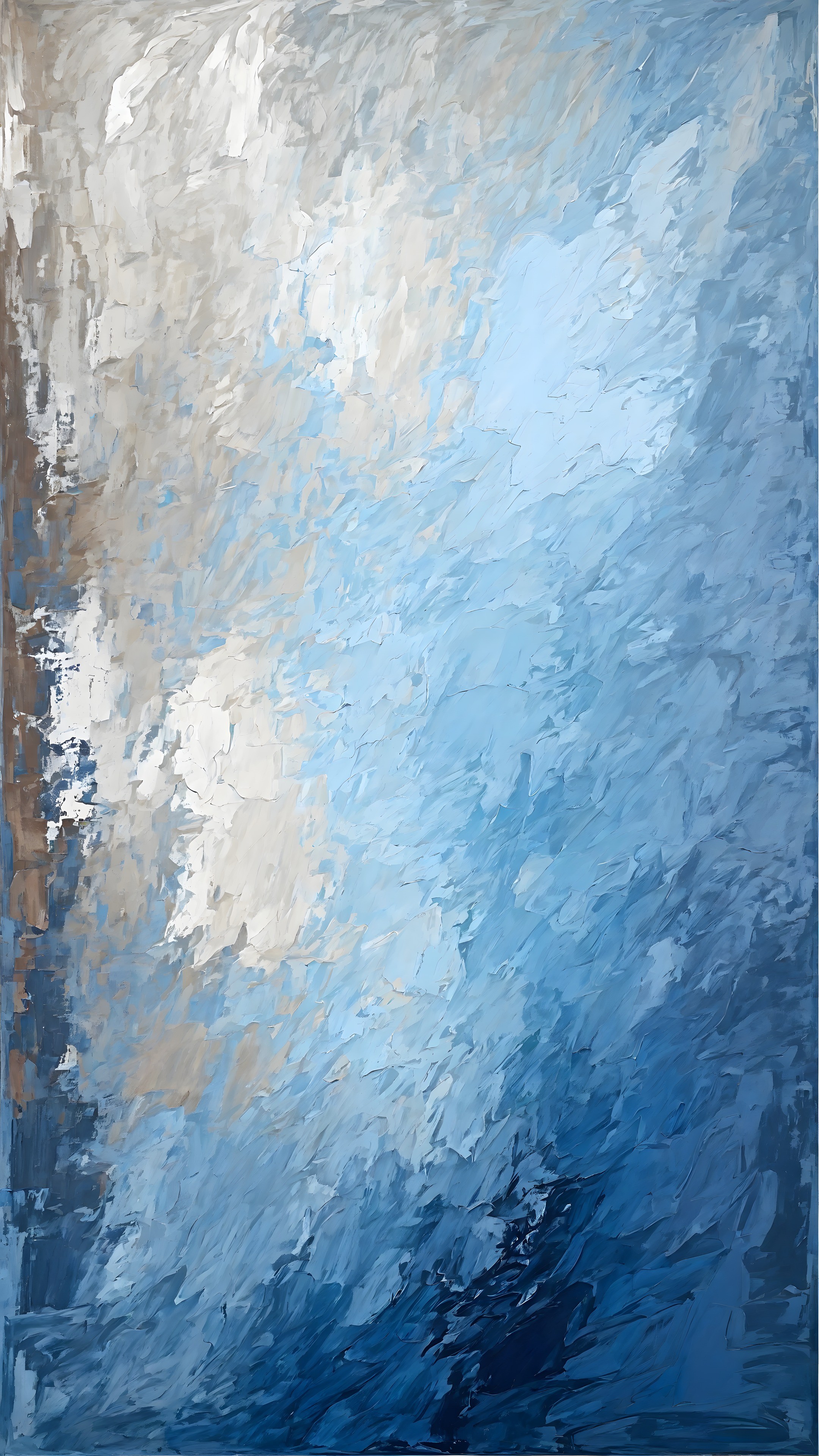 Analogous Colors - Abstract phone wallpaper 2160x3840