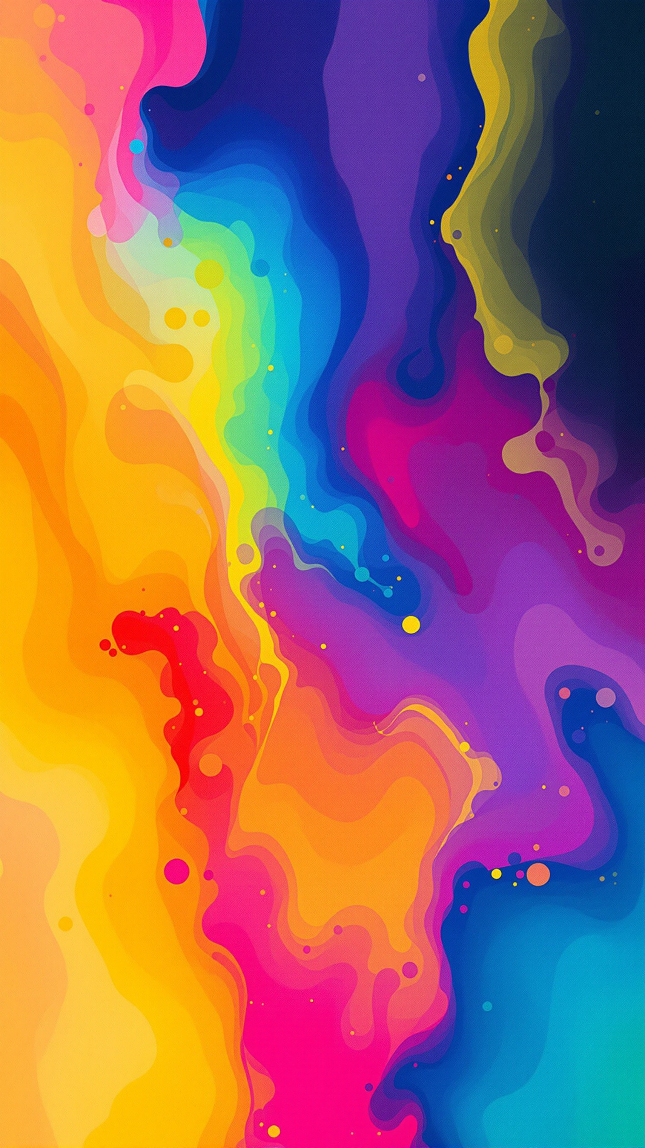 Saturation Boost - Abstract phone wallpaper 2160x3840