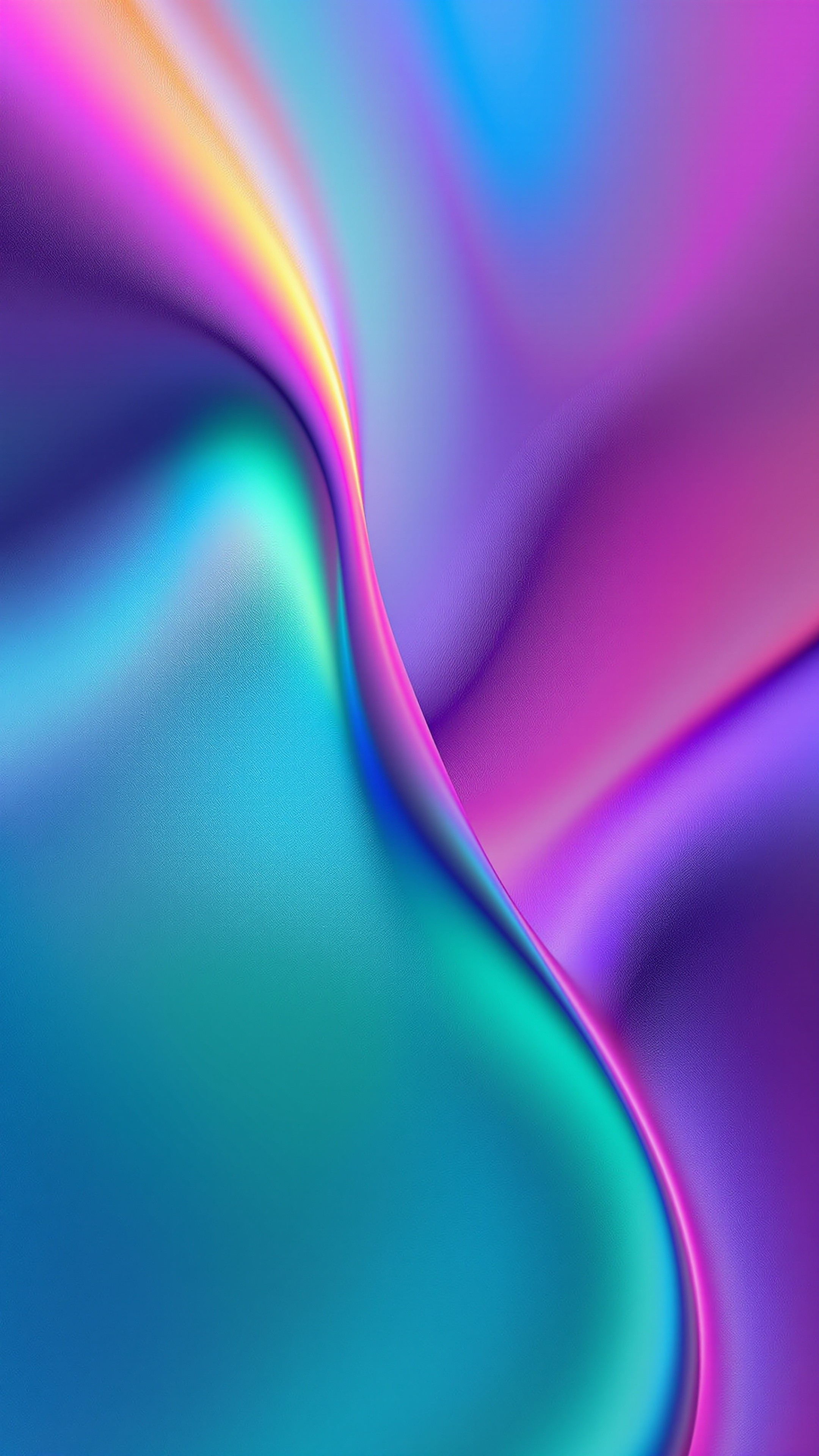 Synthetic Palette - Abstract phone wallpaper 2160x3840