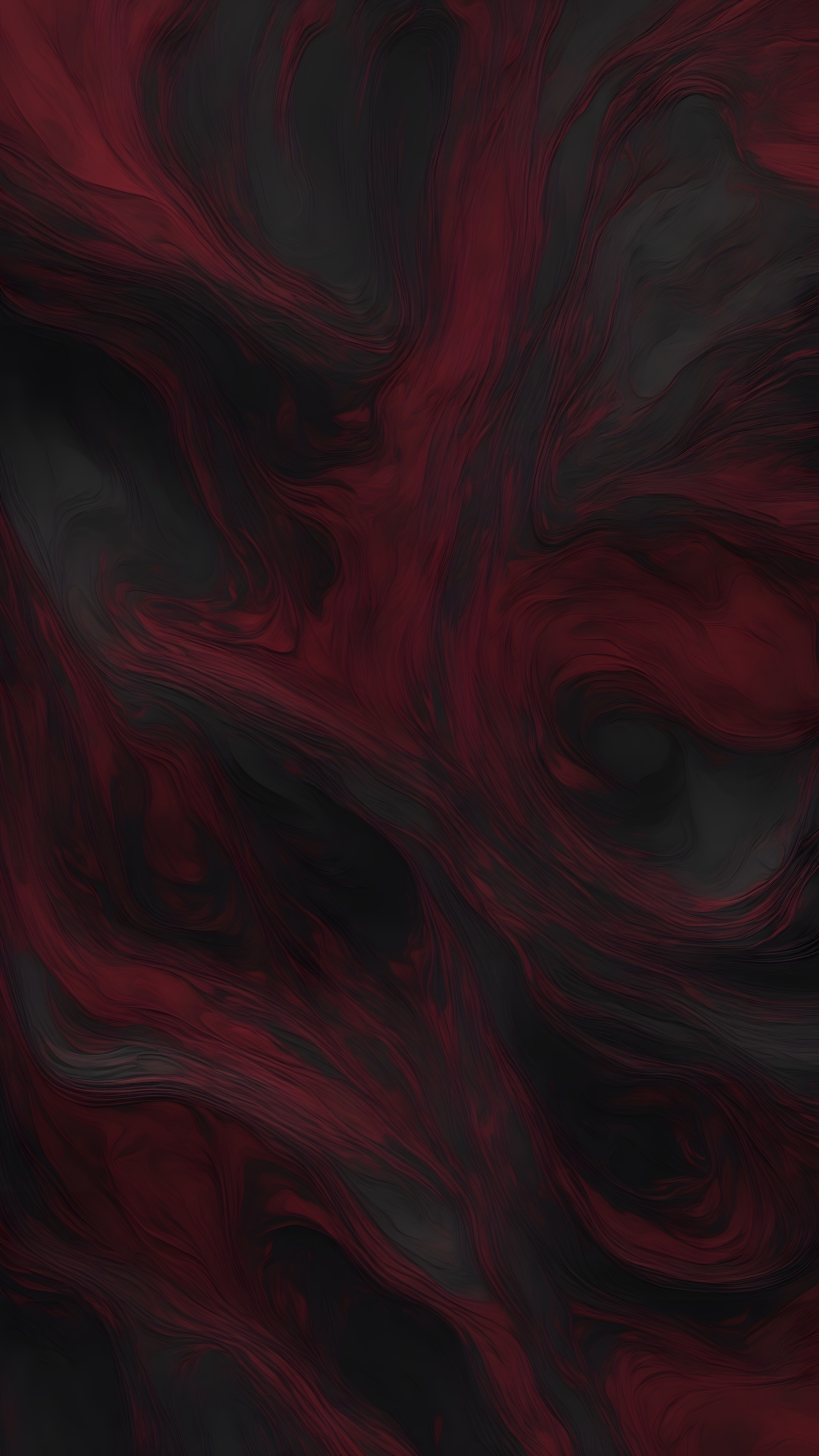 Anxious Dark - Abstract phone wallpaper 2160x3840