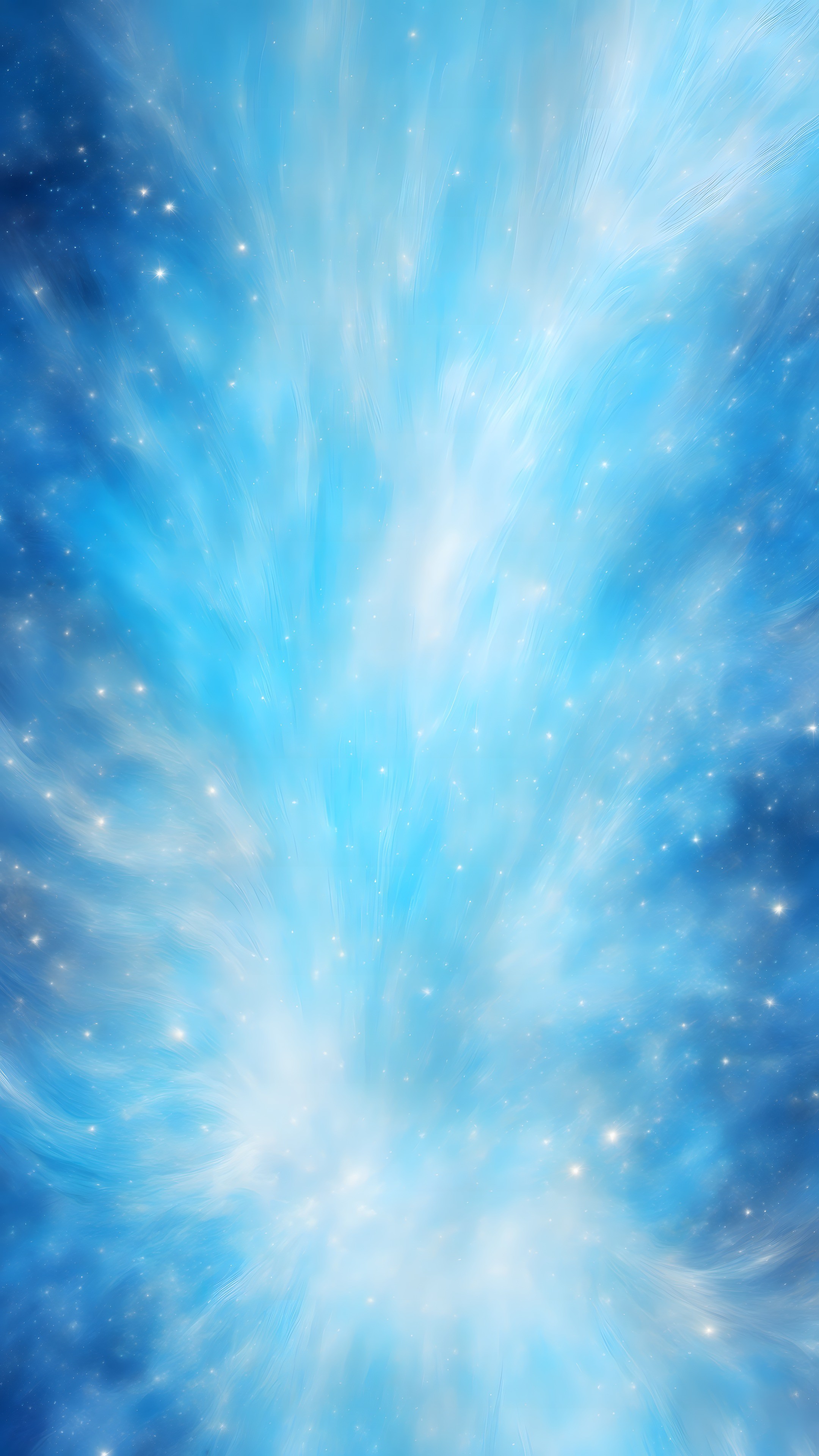 Celestial Lightblue - Abstract phone wallpaper 2160x3840