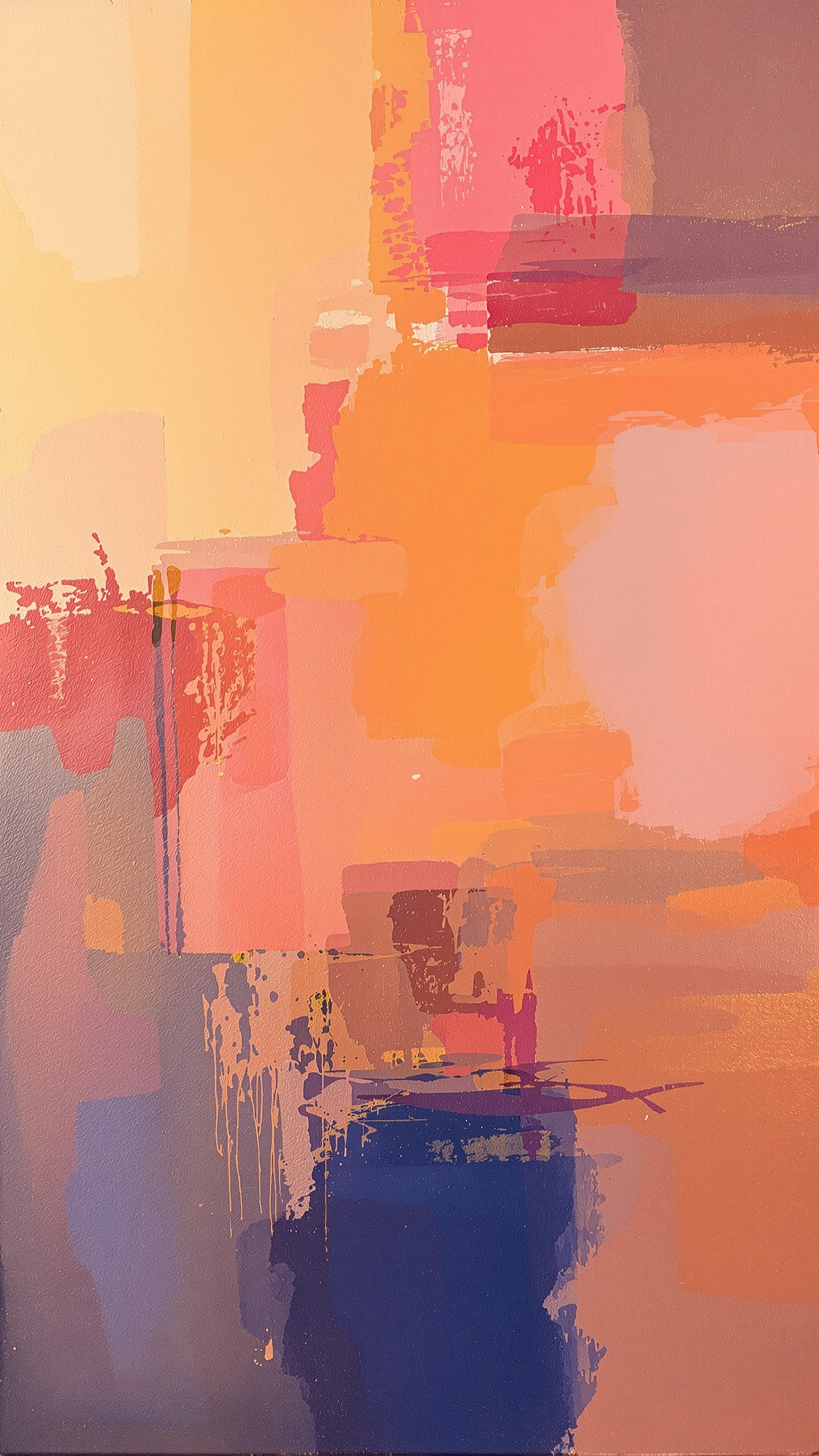 Color Field - Abstract phone wallpaper 2160x3840