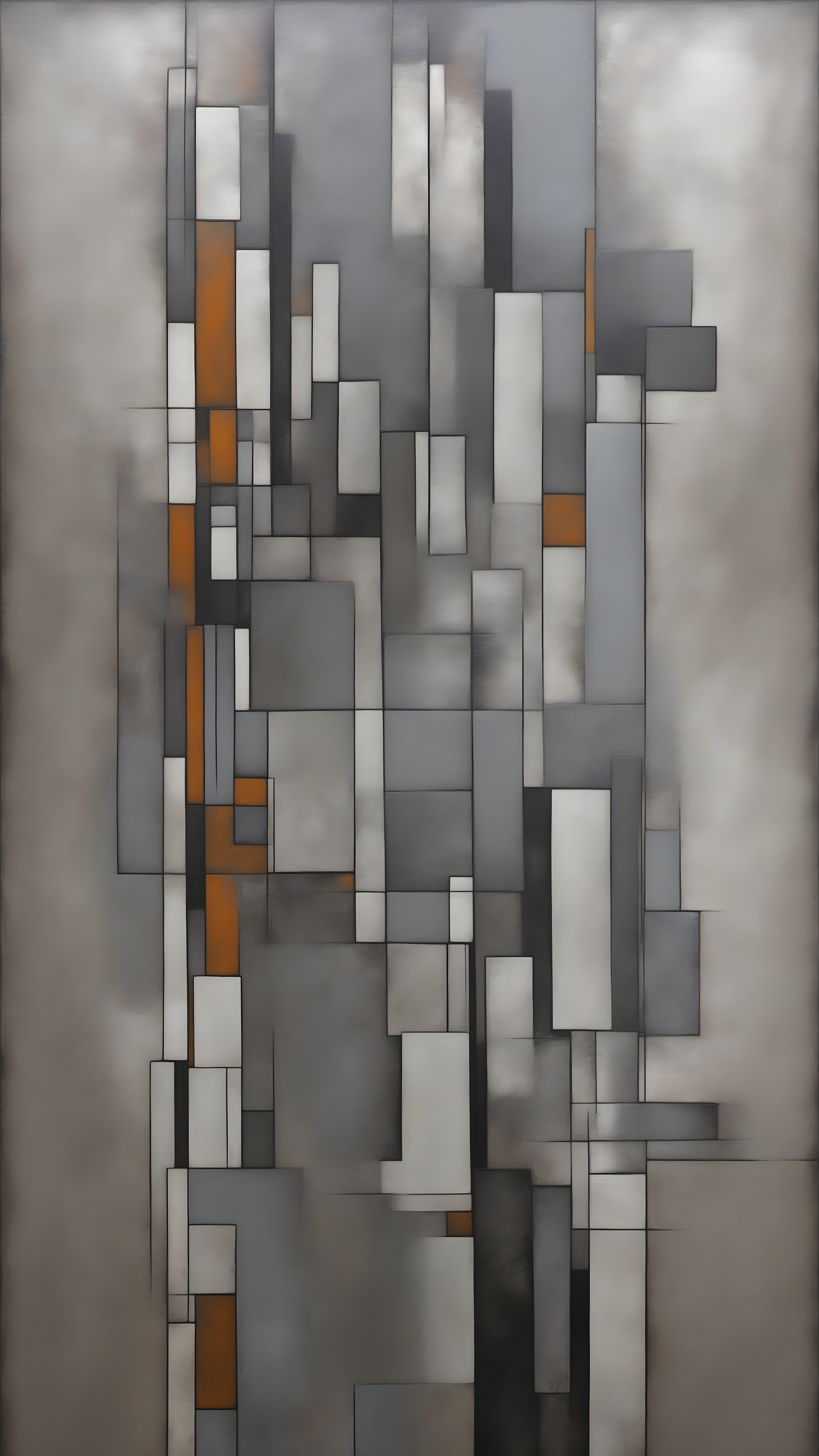 Contemporary Geometric - Abstract phone wallpaper 2160x3840