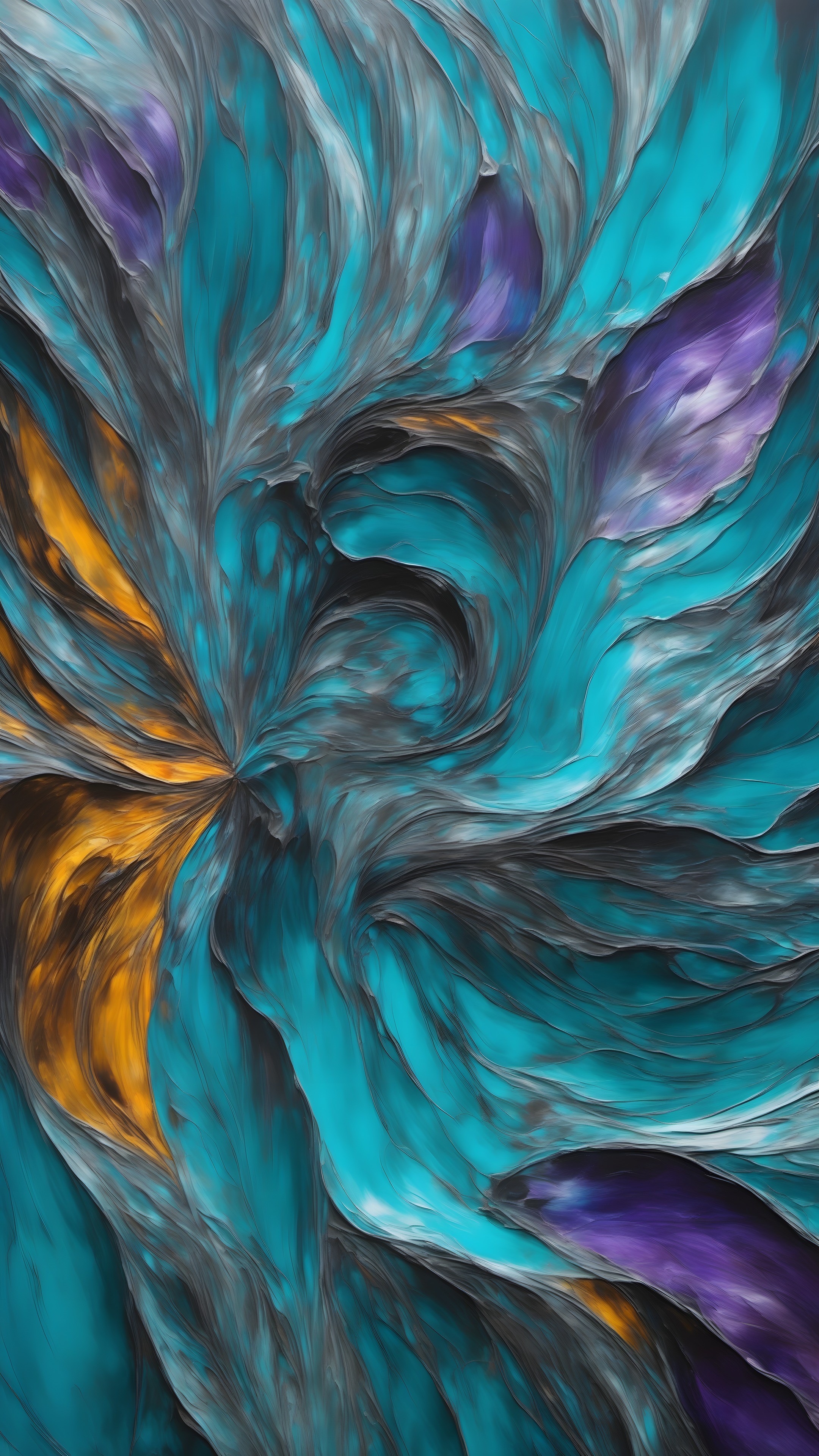 Cosmic Portal 2 - Abstract phone wallpaper 2160x3840