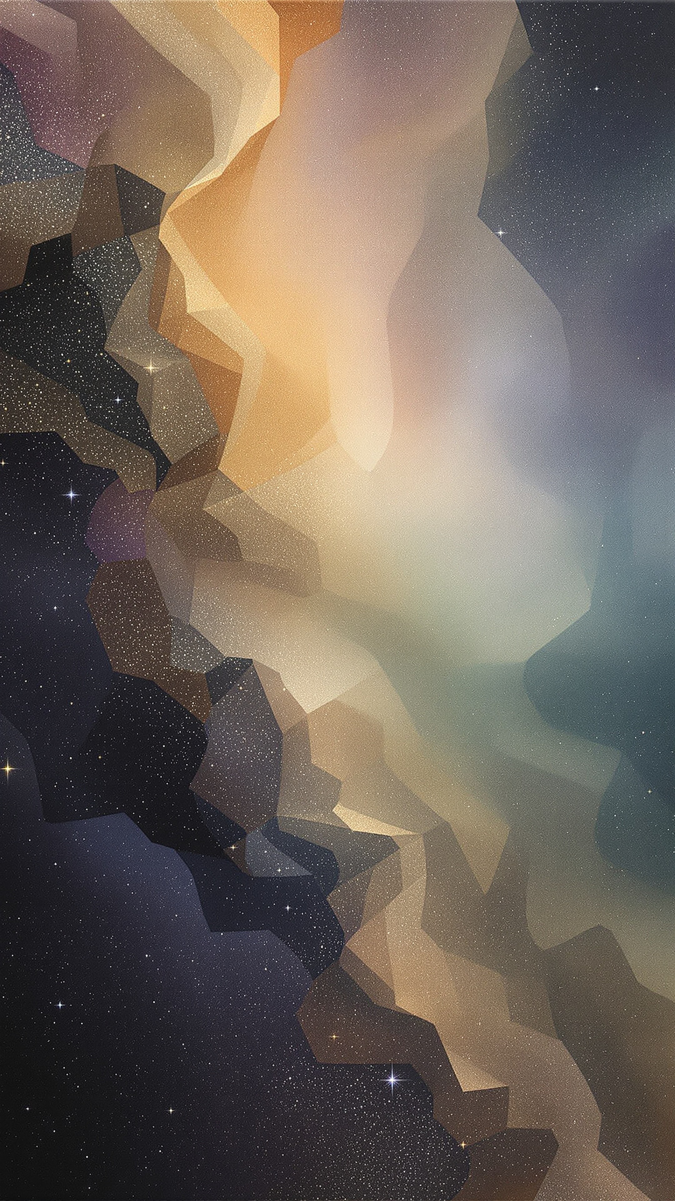Cosmic Renaissance - Abstract phone wallpaper 2160x3840