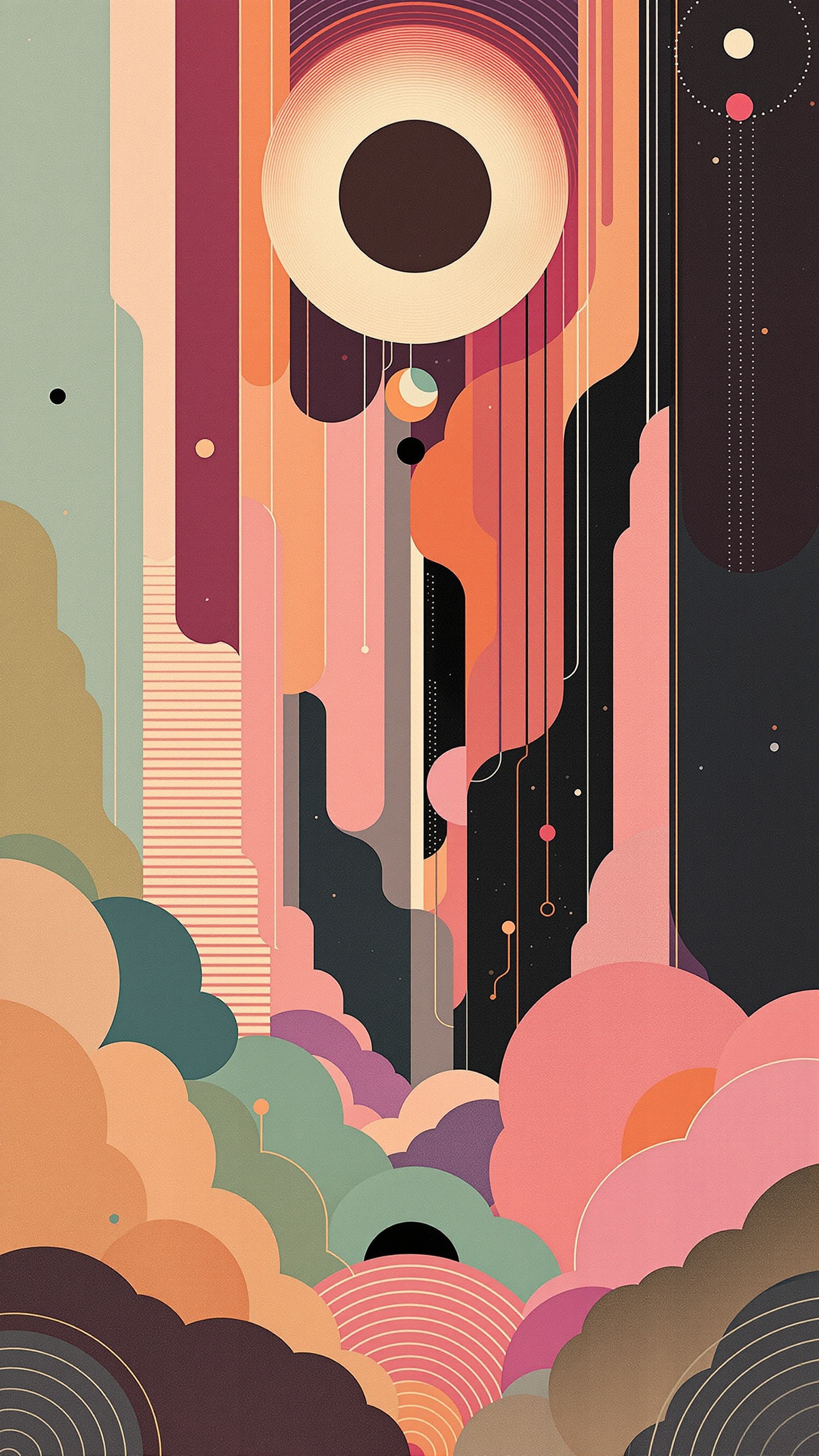 Deco Poster Psyche - Abstract phone wallpaper 2160x3840