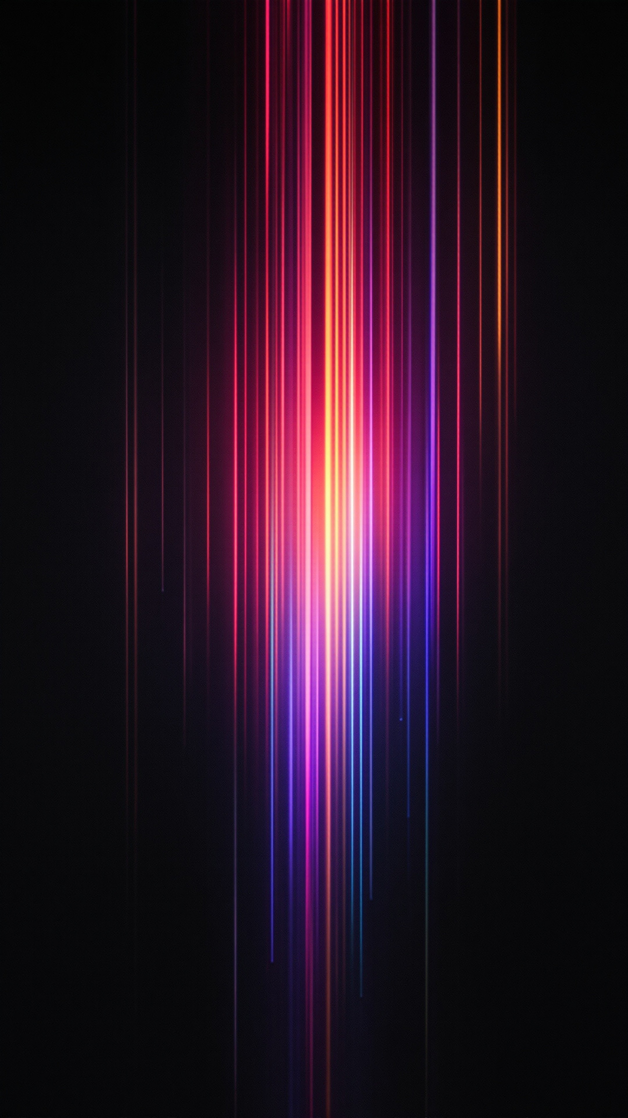 Glow Chromatic - Abstract phone wallpaper 2160x3840