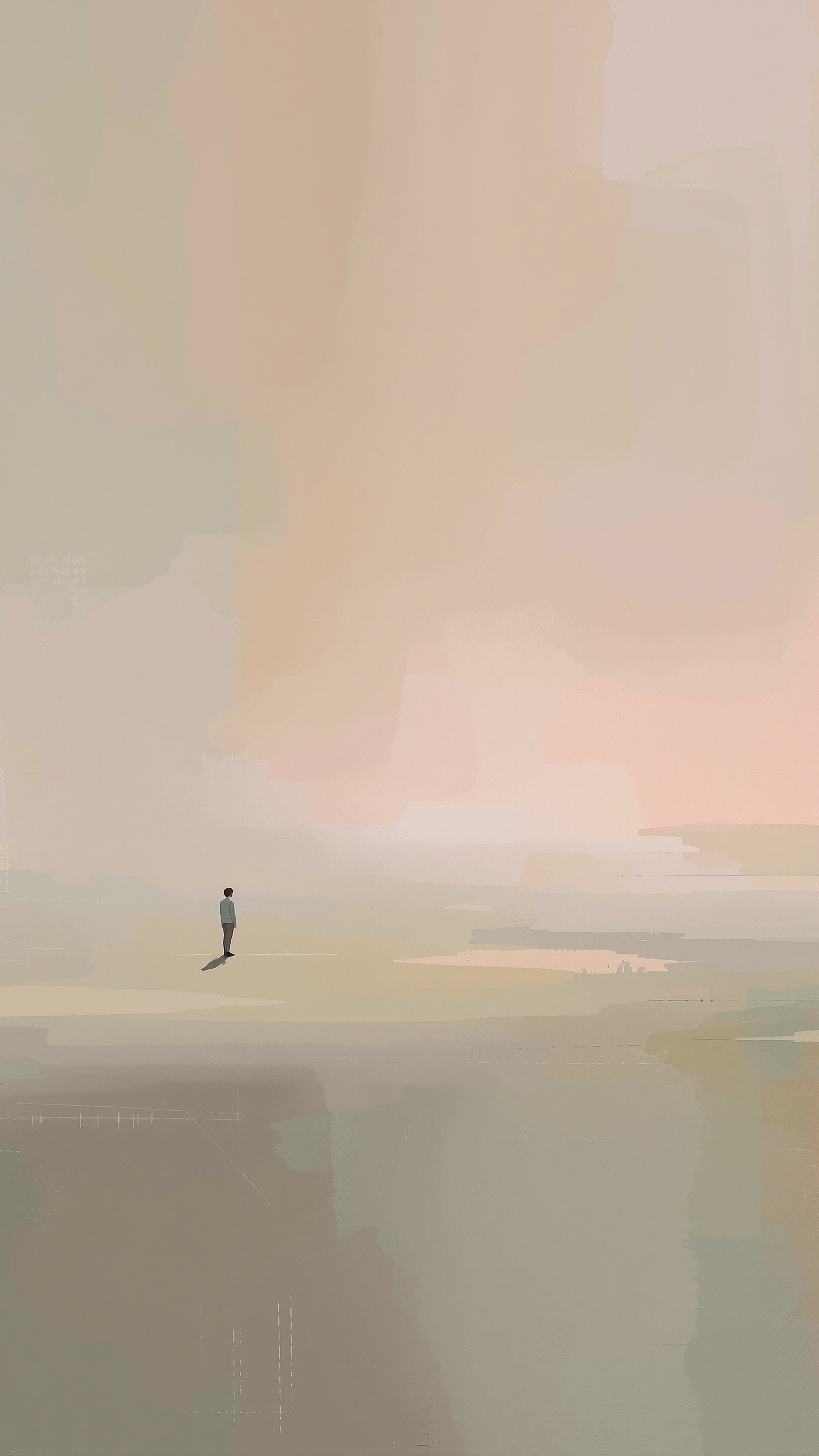 Liminal Hopper - Abstract phone wallpaper 2160x3840