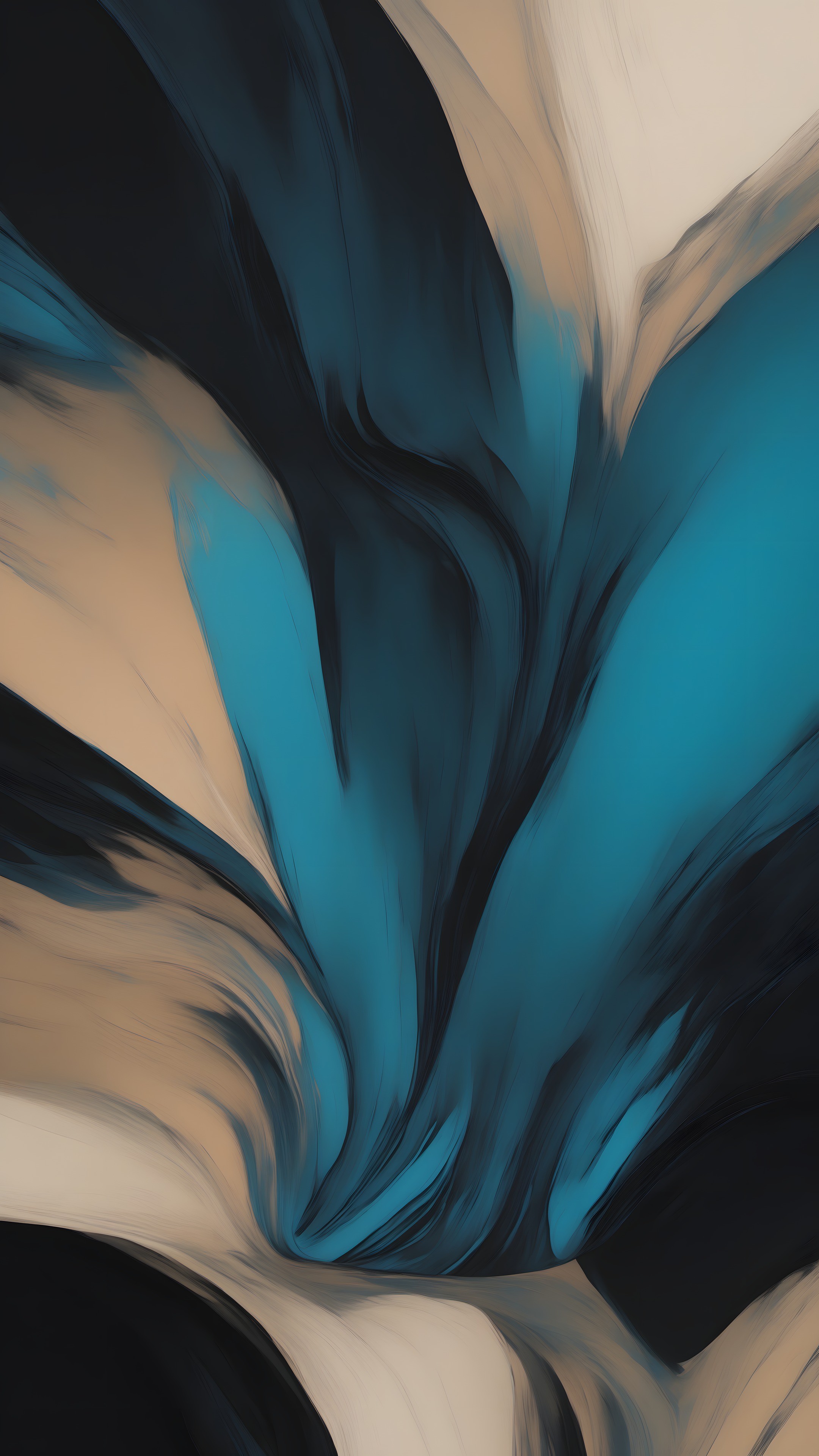 Minimal Desaturated - Abstract phone wallpaper 2160x3840