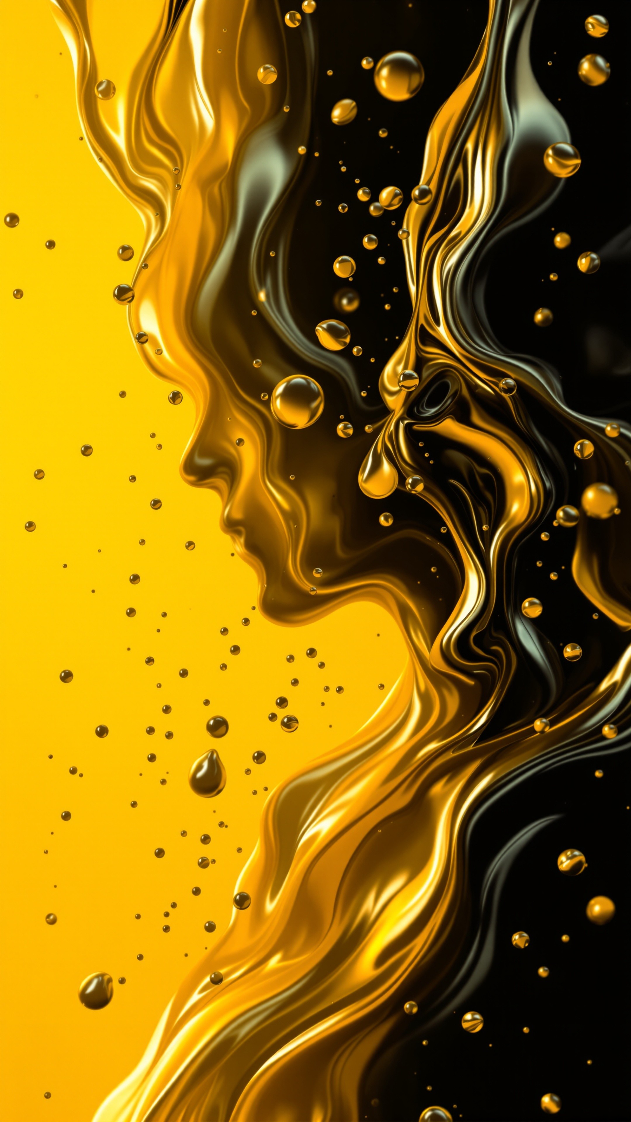 Mitosis Atompunk - Abstract phone wallpaper 2160x3840