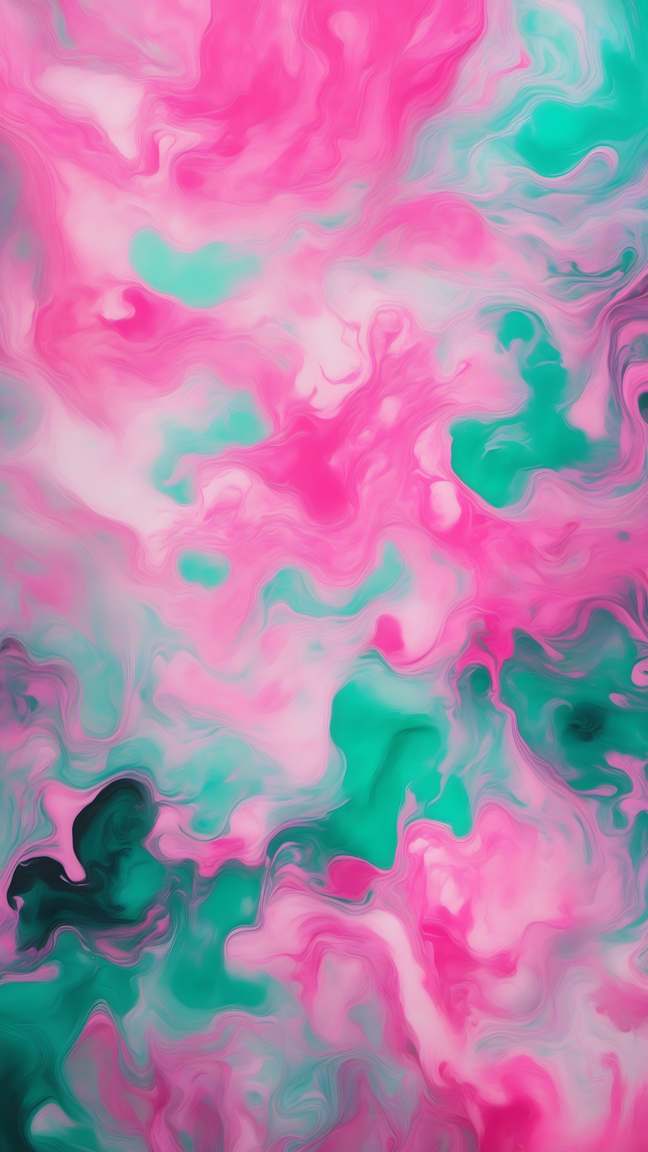 Oil Water - Abstract phone wallpaper 2160x3840