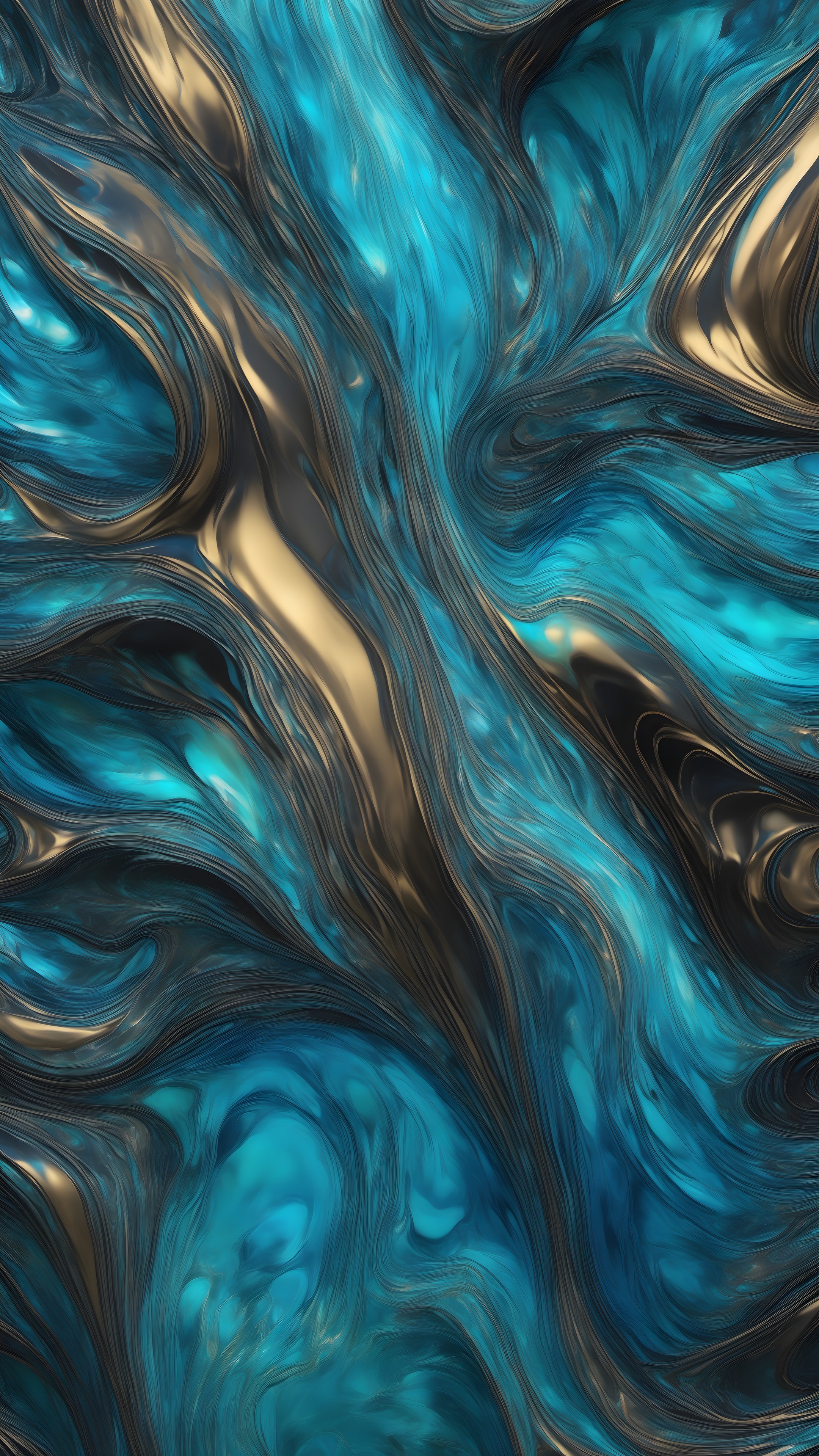 Opal Render - Abstract phone wallpaper 2160x3840