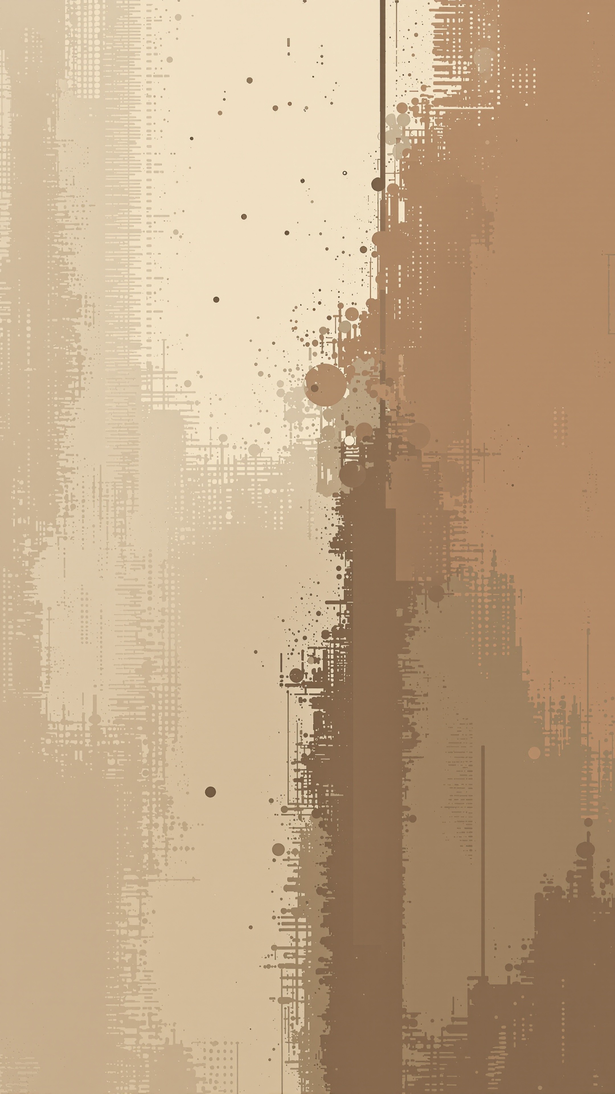 Pixel Glitches - Abstract phone wallpaper 2160x3840