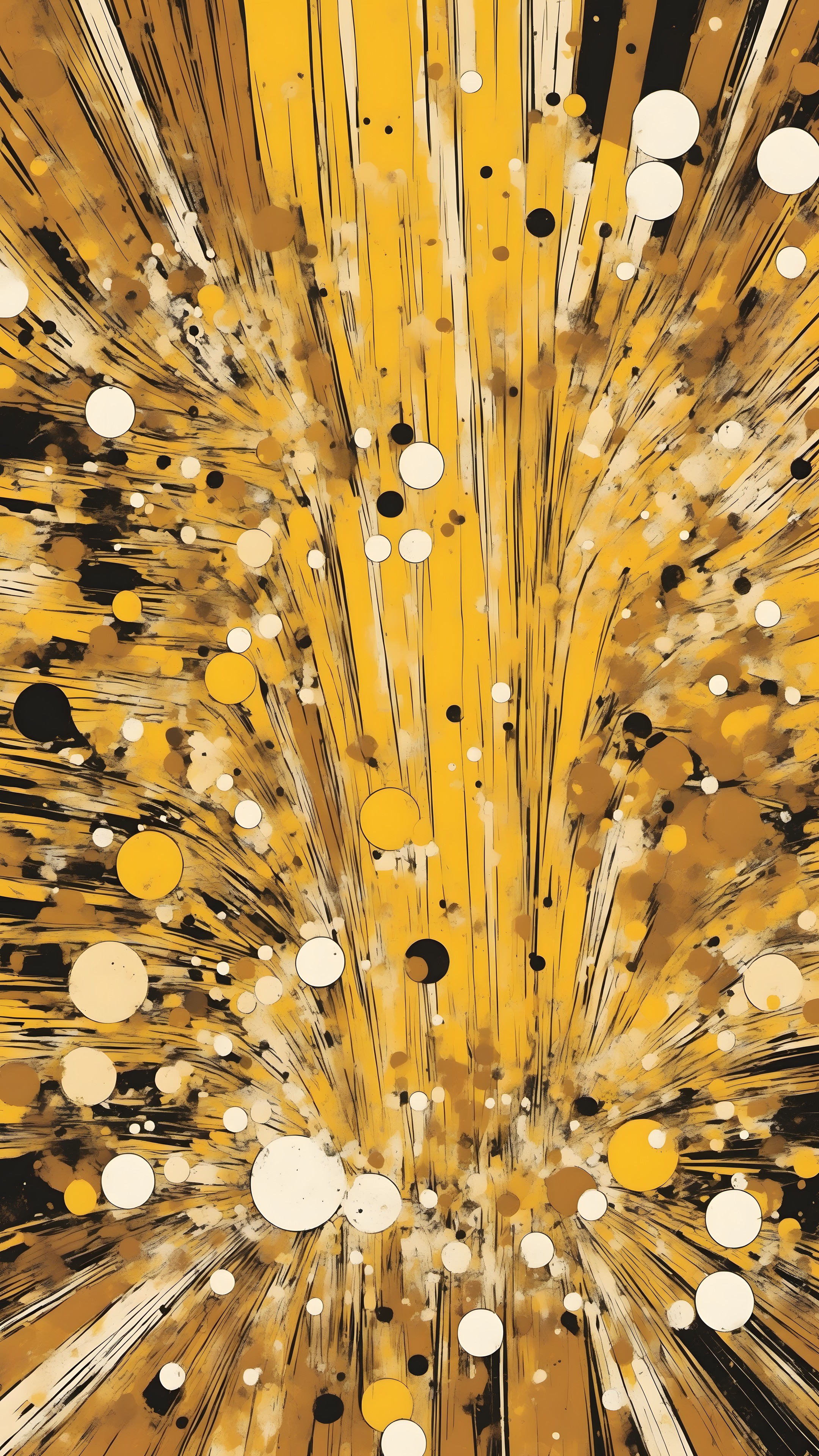 Space Bauhaus - Abstract phone wallpaper 2160x3840