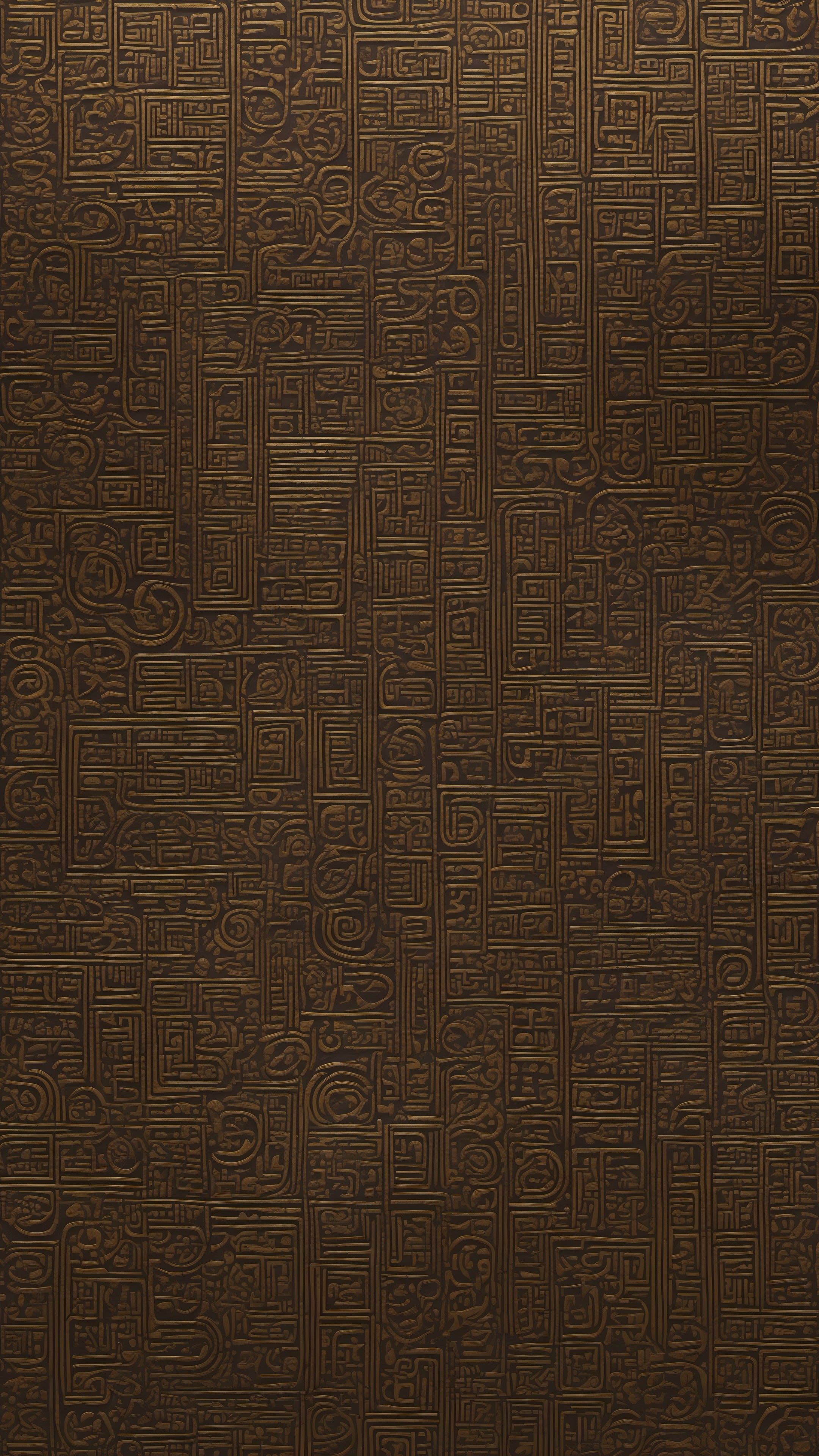 Symbols Glagolitic - Abstract phone wallpaper 2160x3840