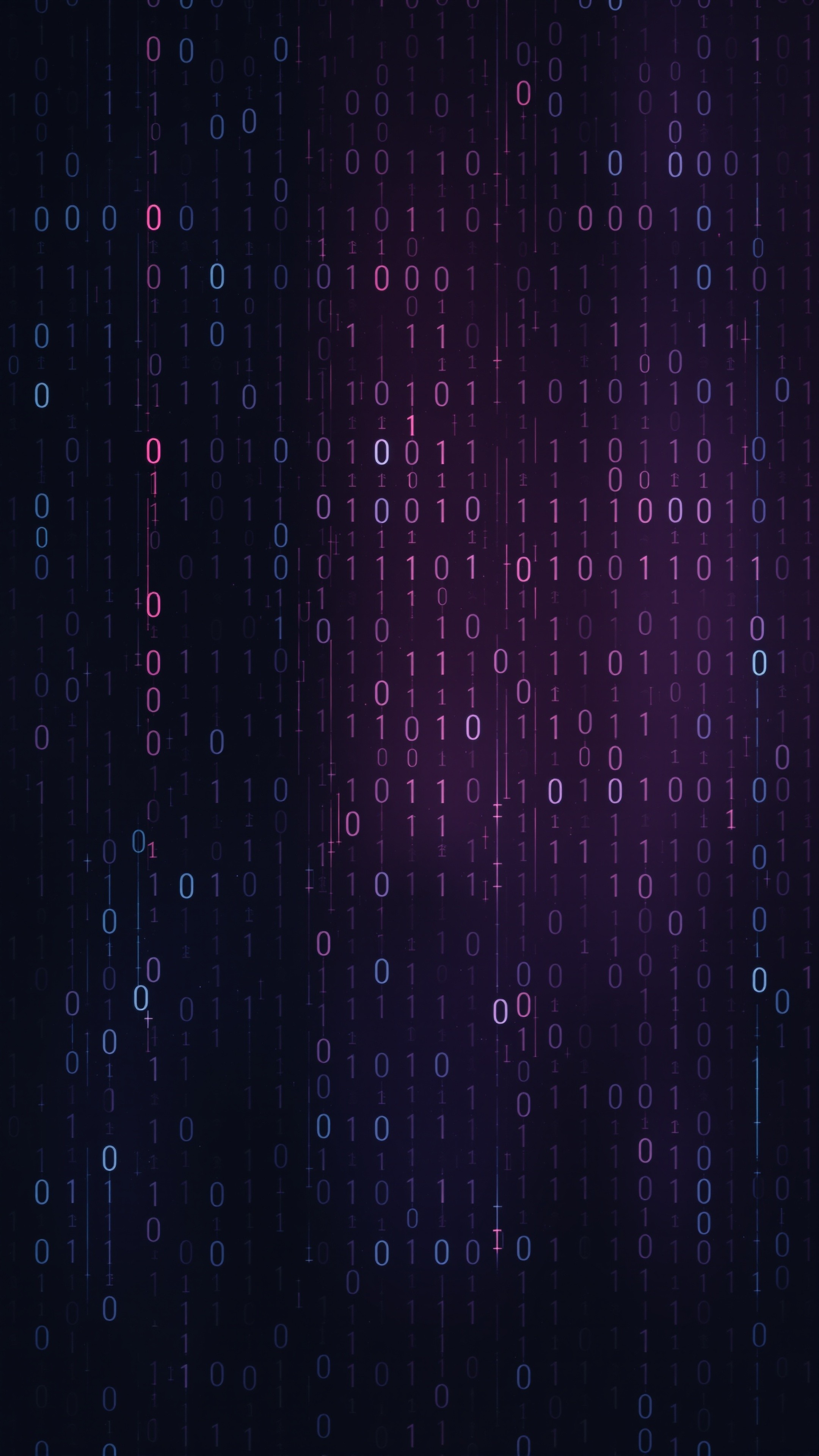Binary Pattern - Abstract phone wallpaper 2160x3840
