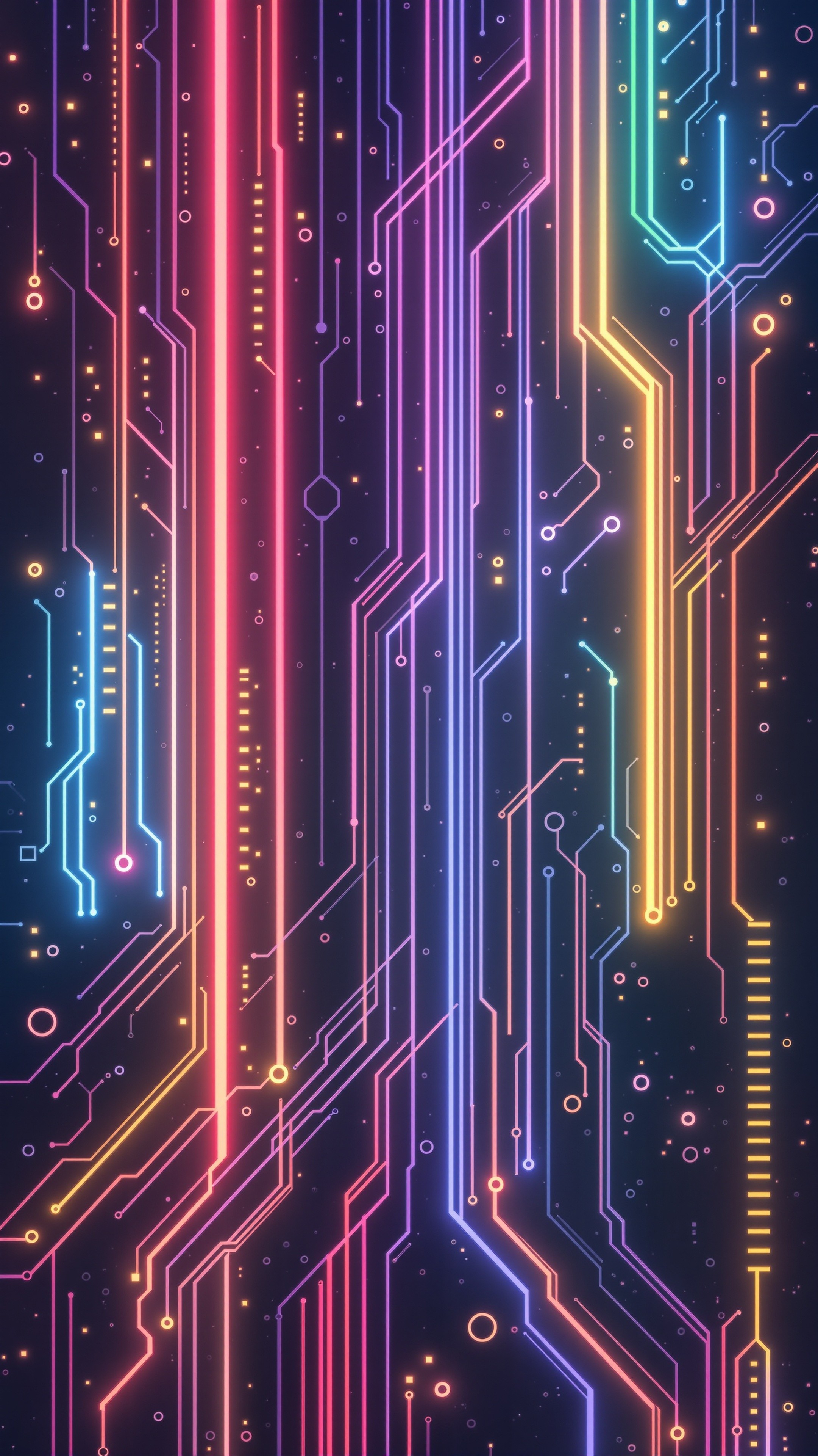 Circuit Motherboard - Abstract phone wallpaper 2160x3840