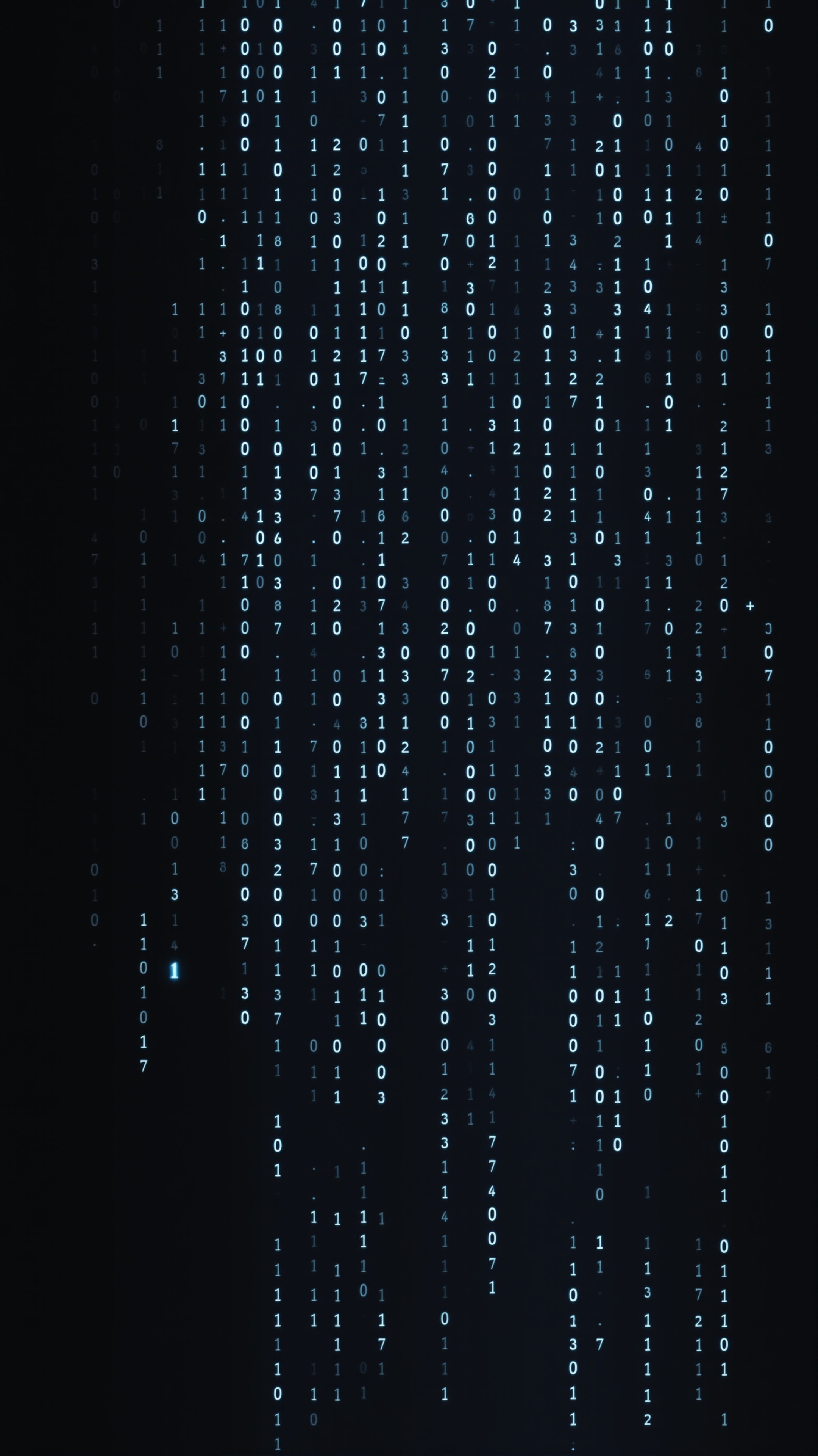 Matrix Sparse - Abstract phone wallpaper 2160x3840