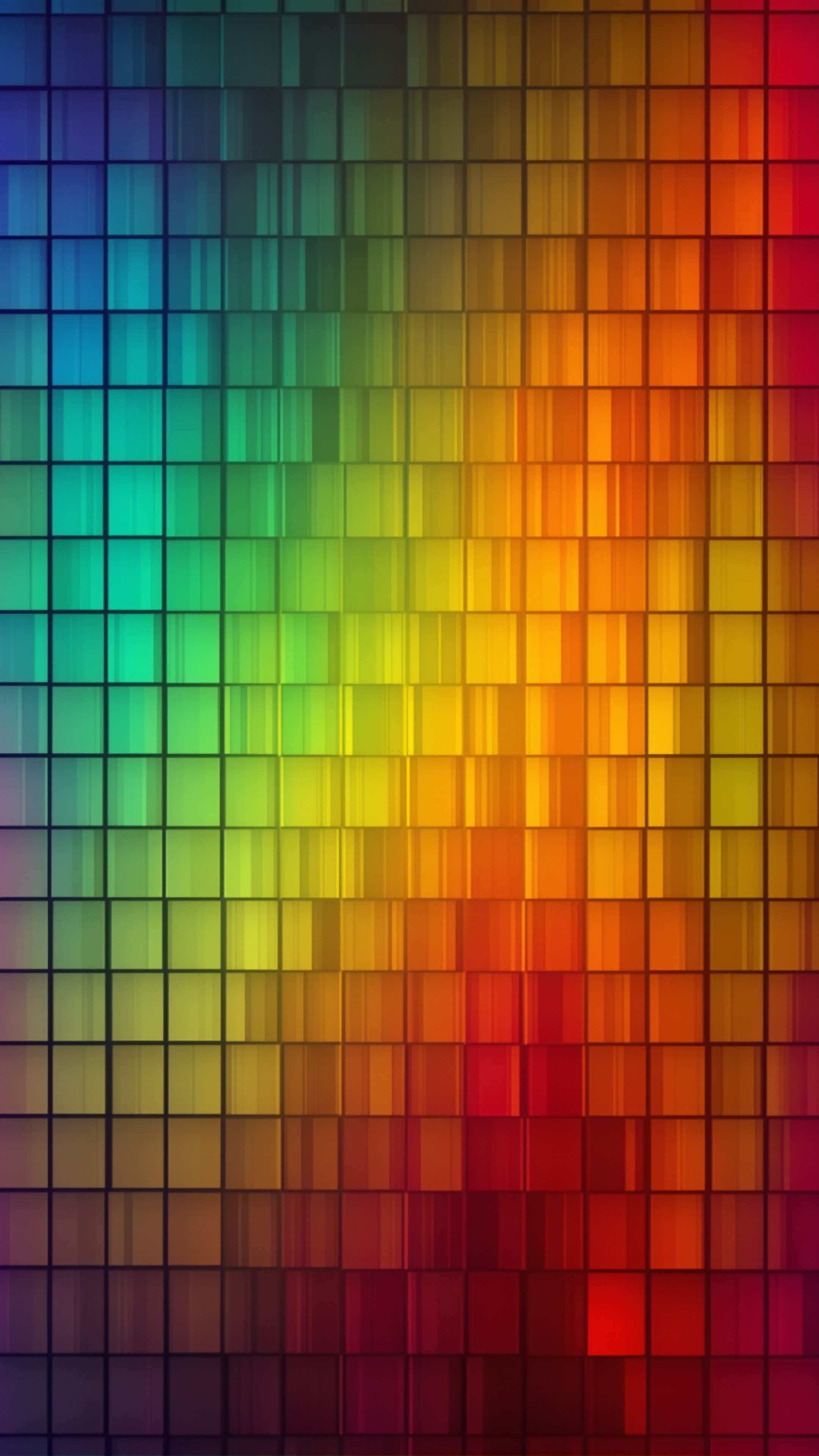 Grid Distorted - Abstract phone wallpaper 2160x3840