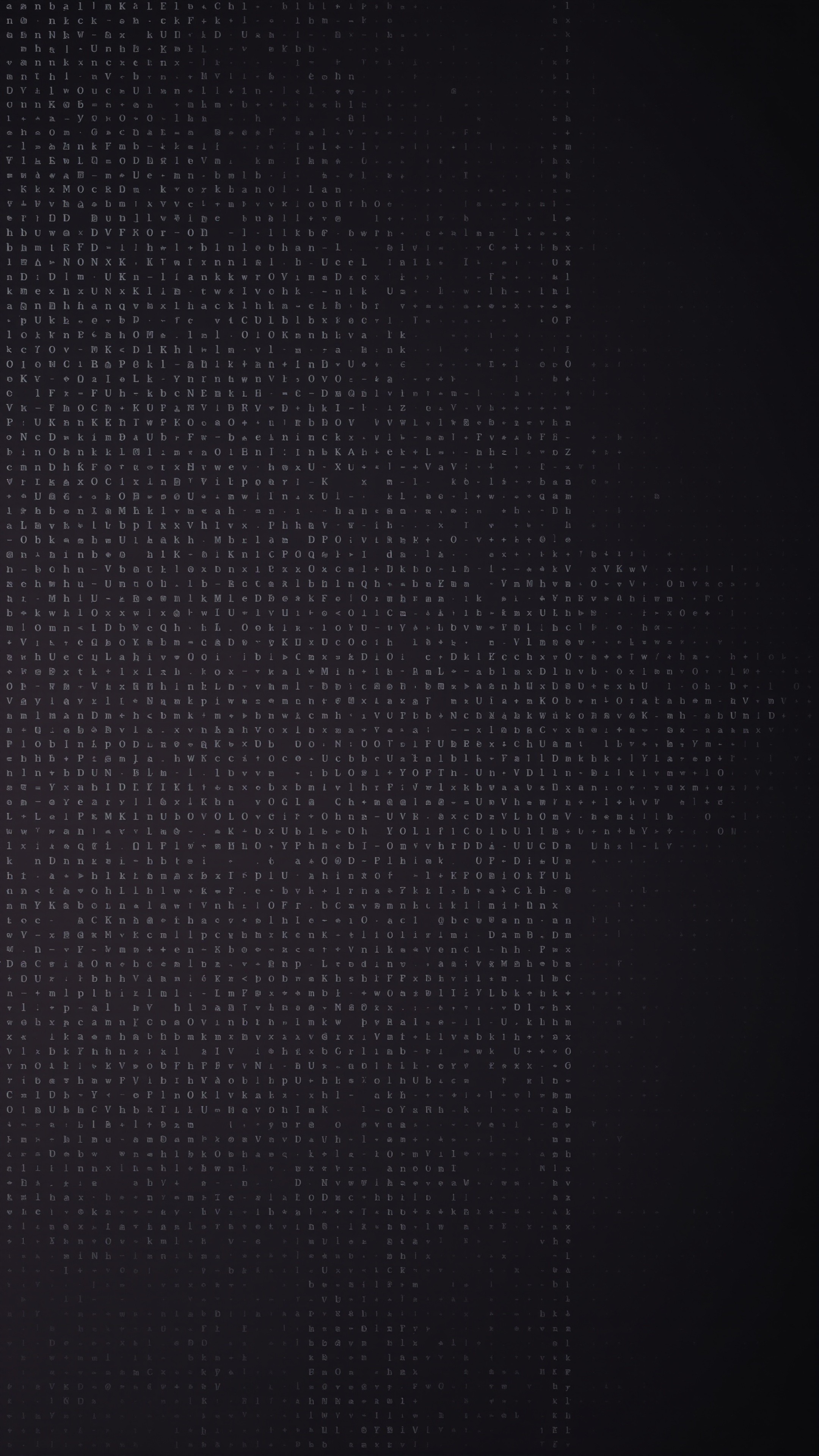 Kernel Panic - Abstract phone wallpaper 2160x3840