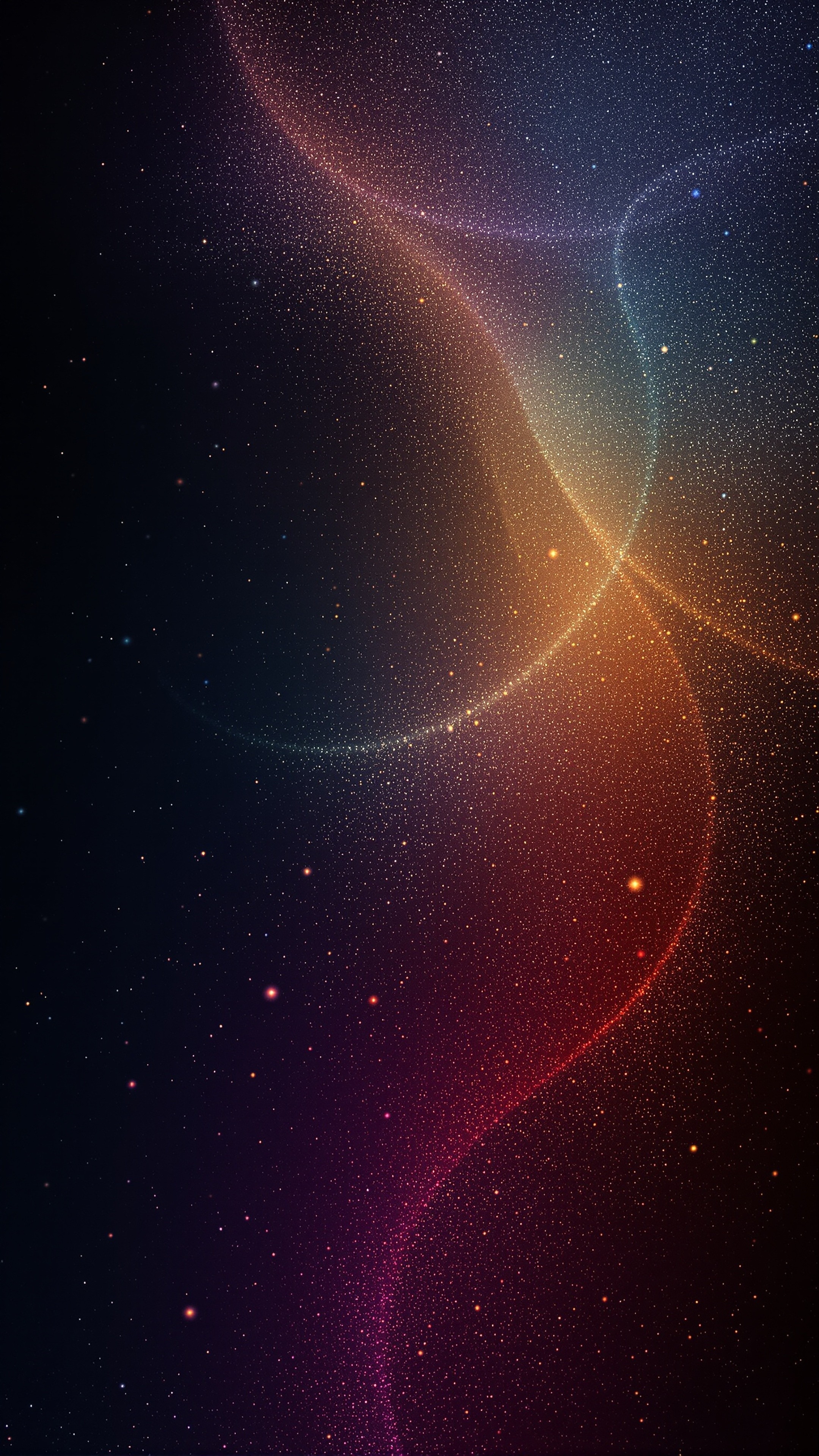 Cosmic Stardust - Abstract phone wallpaper 2160x3840