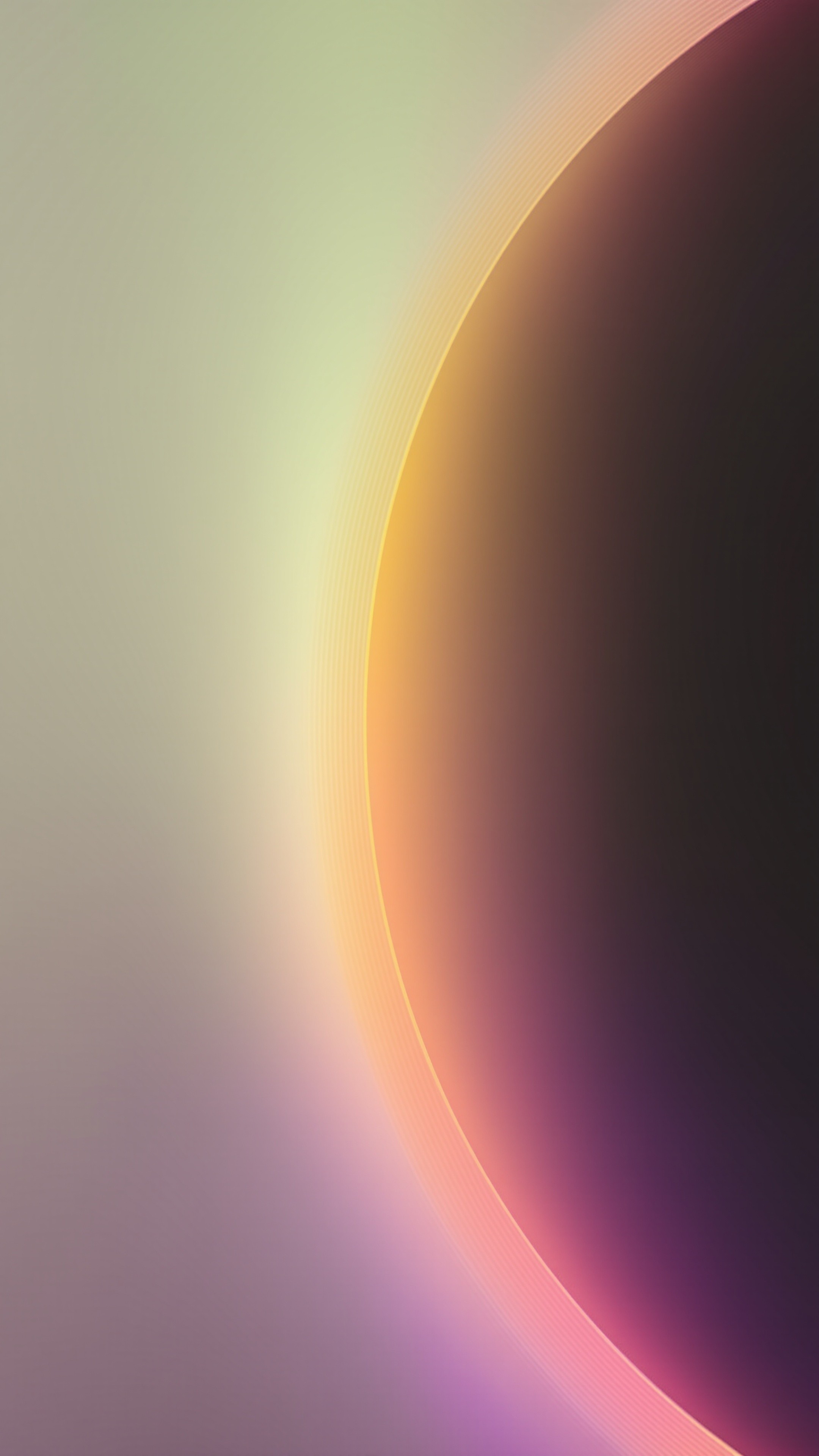 Halo Gradient - Abstract phone wallpaper 2160x3840
