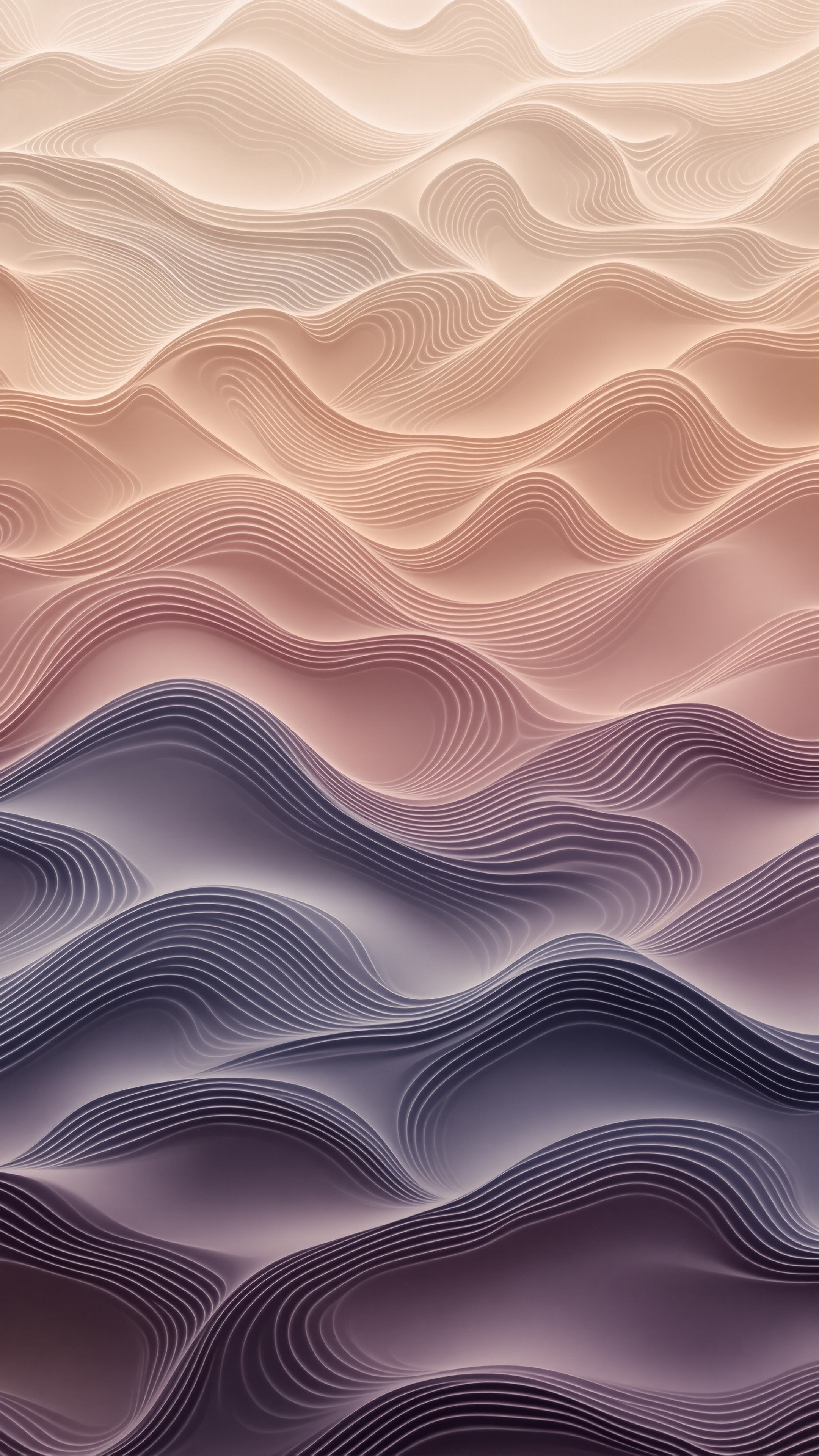 Wave Pattern - Abstract phone wallpaper 2160x3840