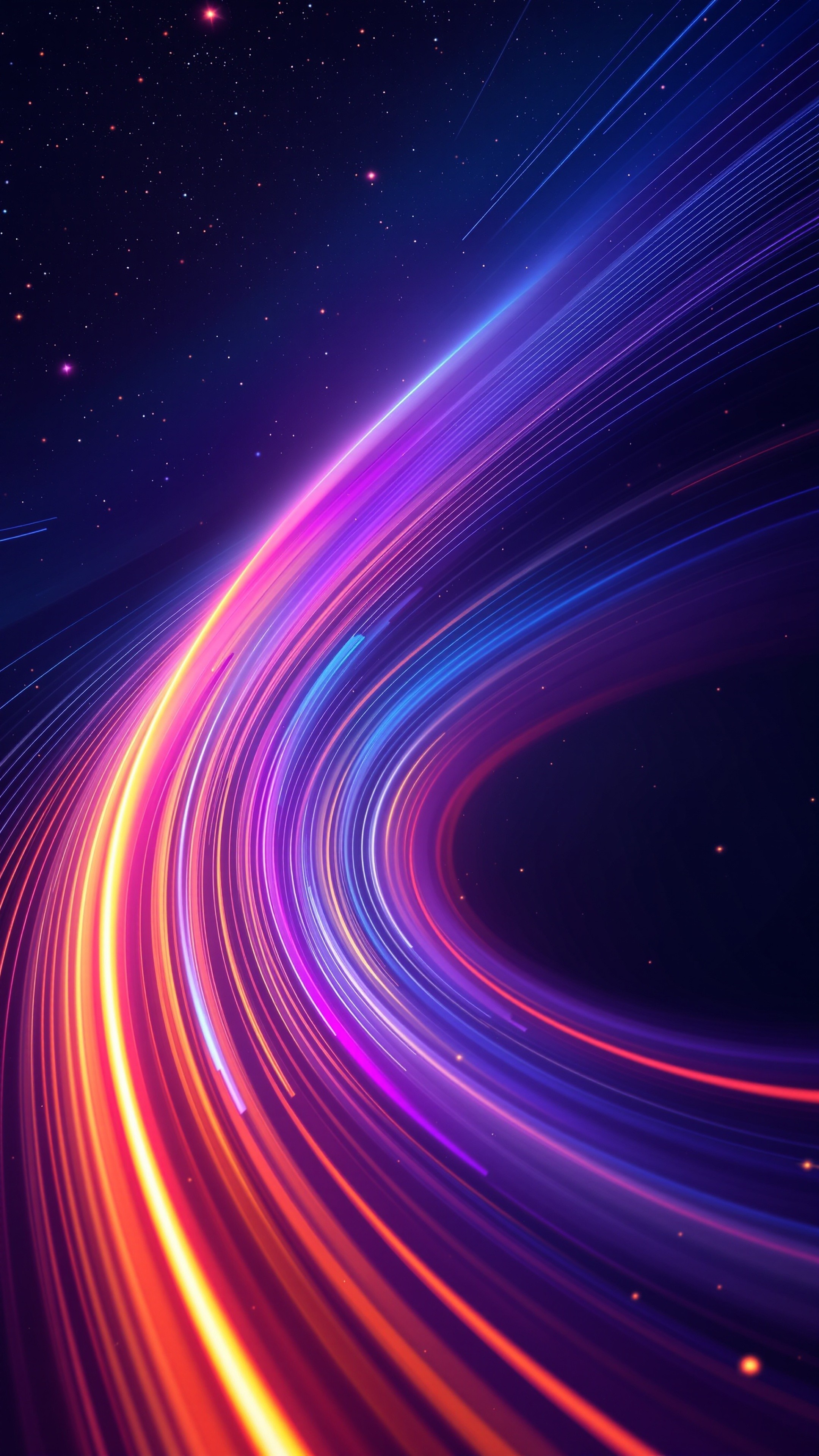 Magnetic Field - Abstract phone wallpaper 2160x3840