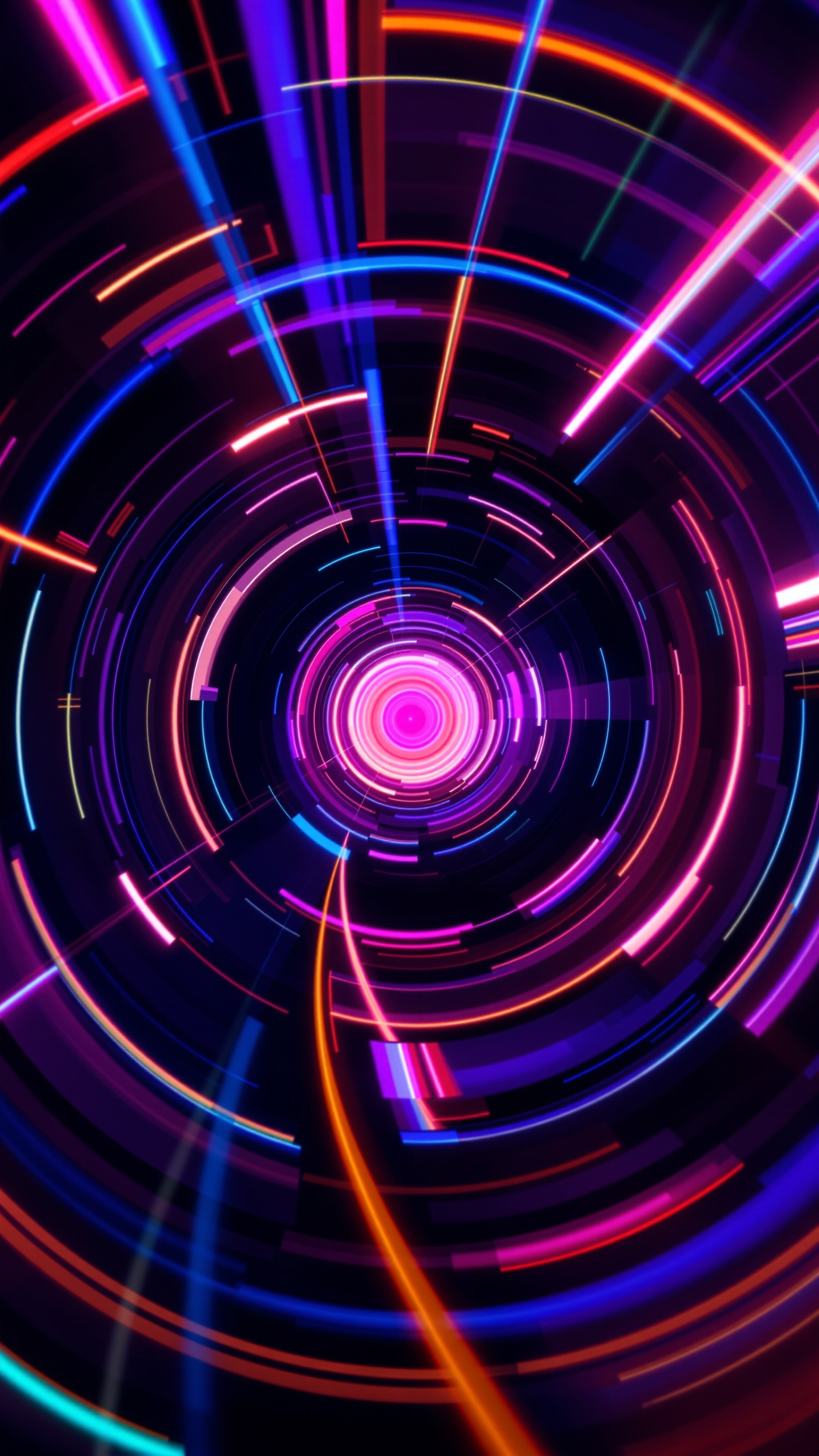 Radar Sweep - Abstract phone wallpaper 2160x3840