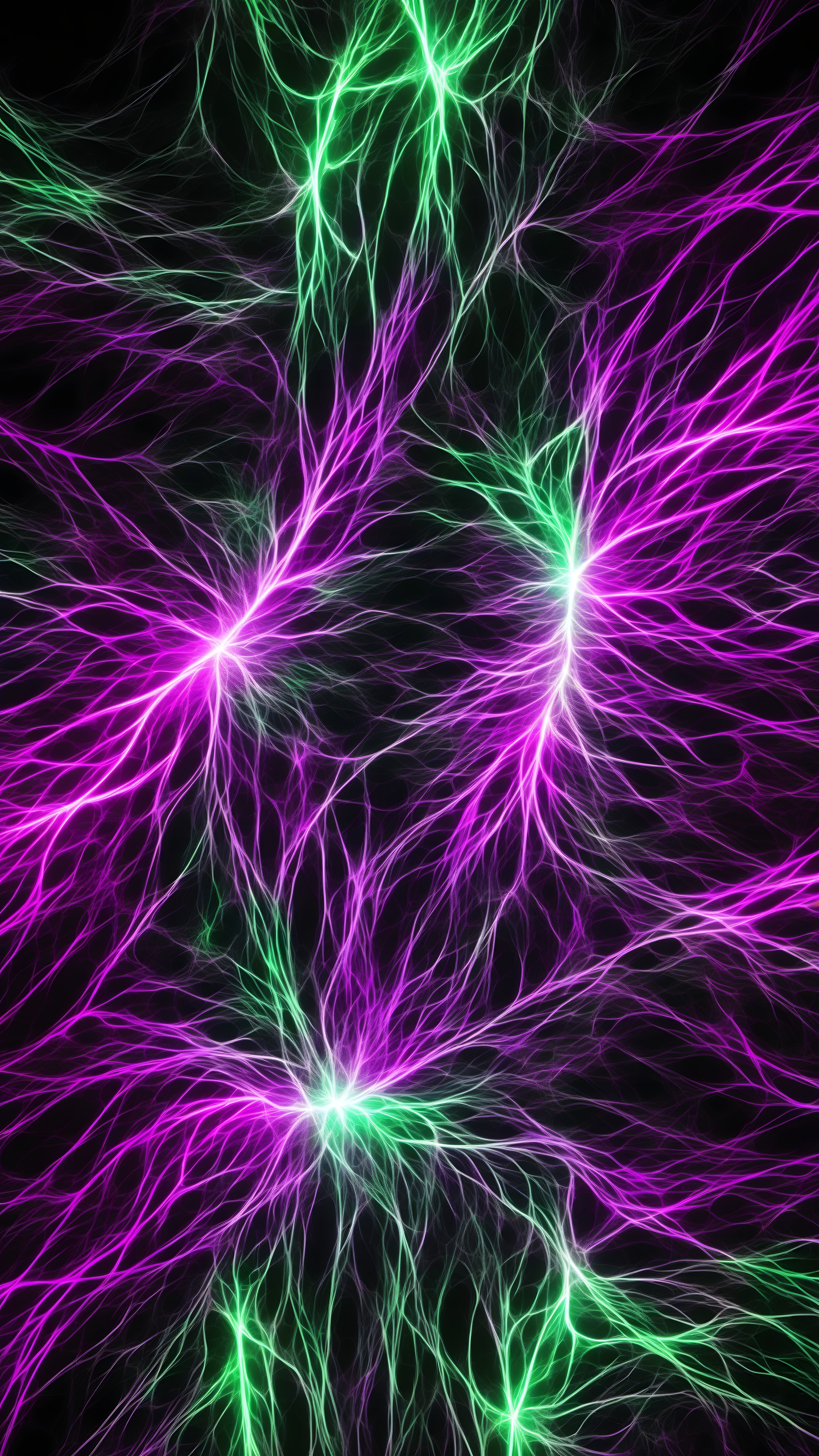Lightning Pattern - Abstract phone wallpaper 2160x3840