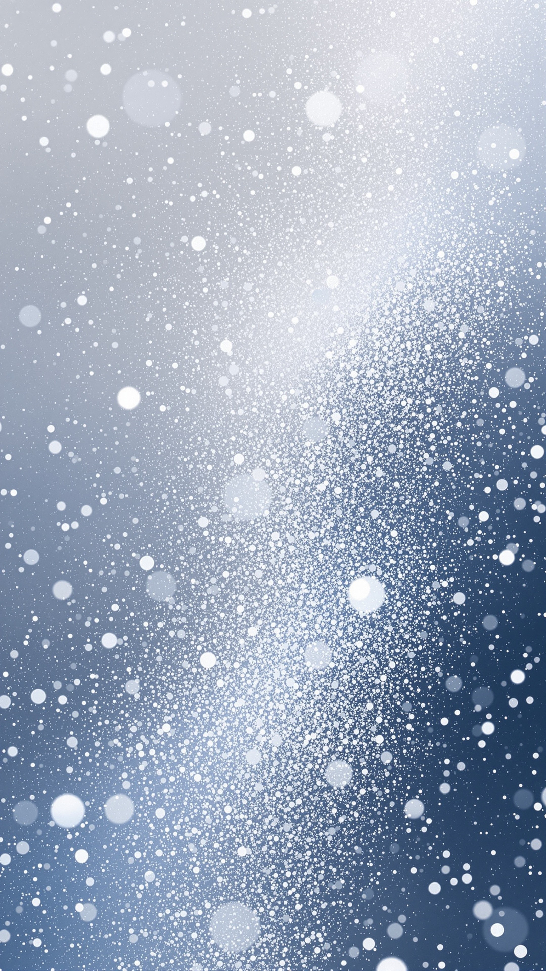 Snow Falling - Abstract phone wallpaper 2160x3840