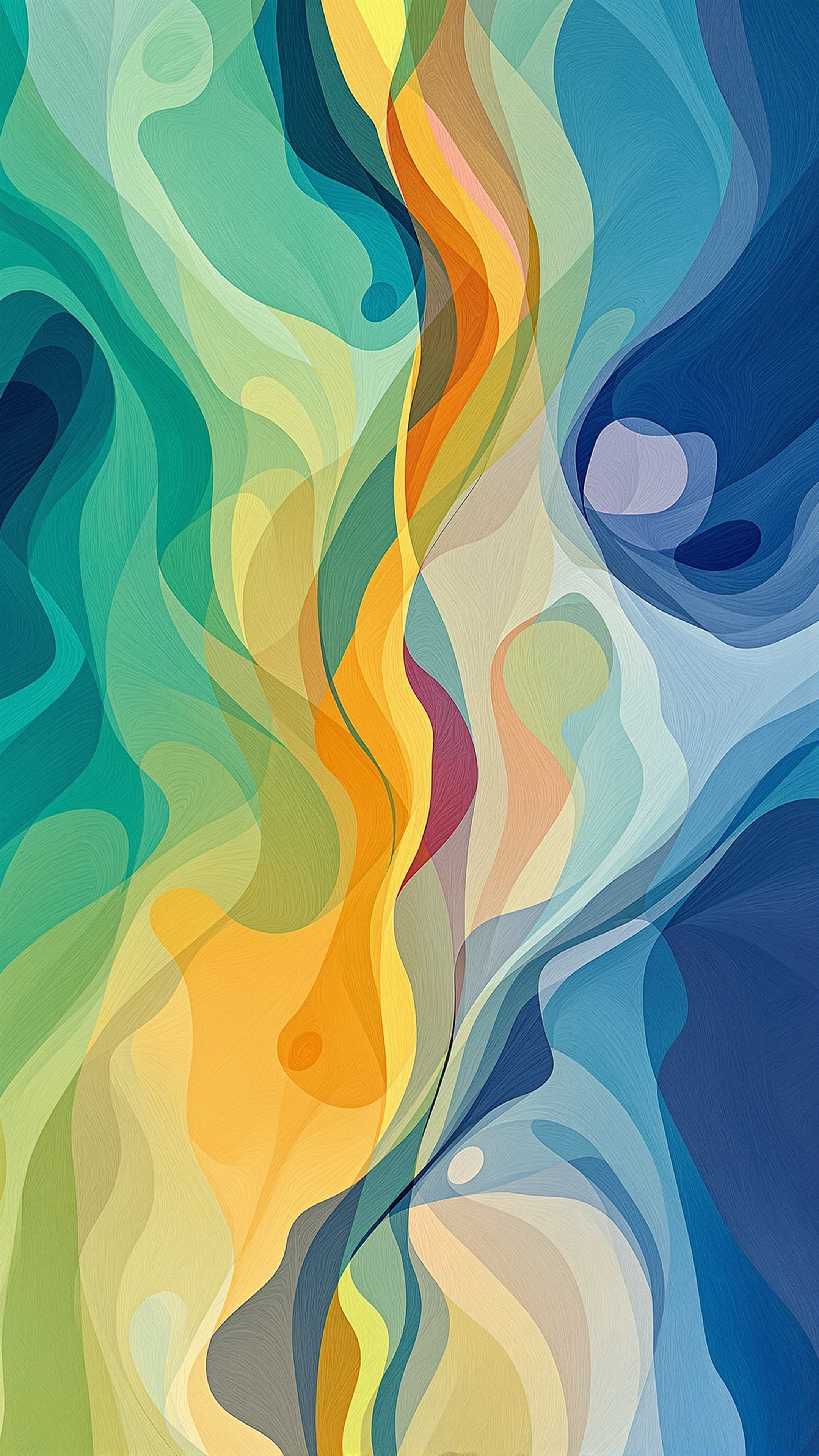 Branching Pattern - Abstract phone wallpaper 2160x3840