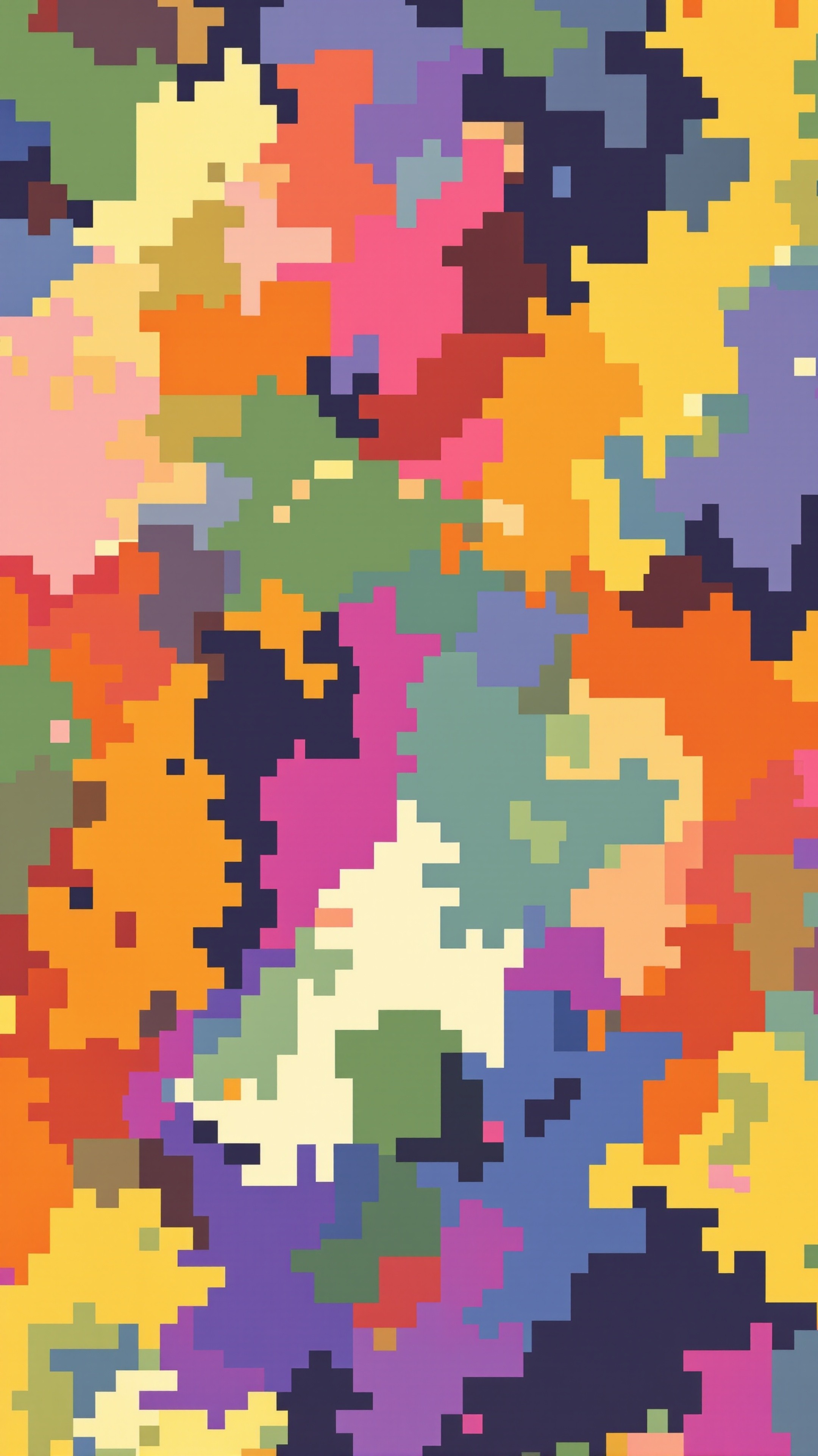 Camouflage Digital - Abstract phone wallpaper 2160x3840