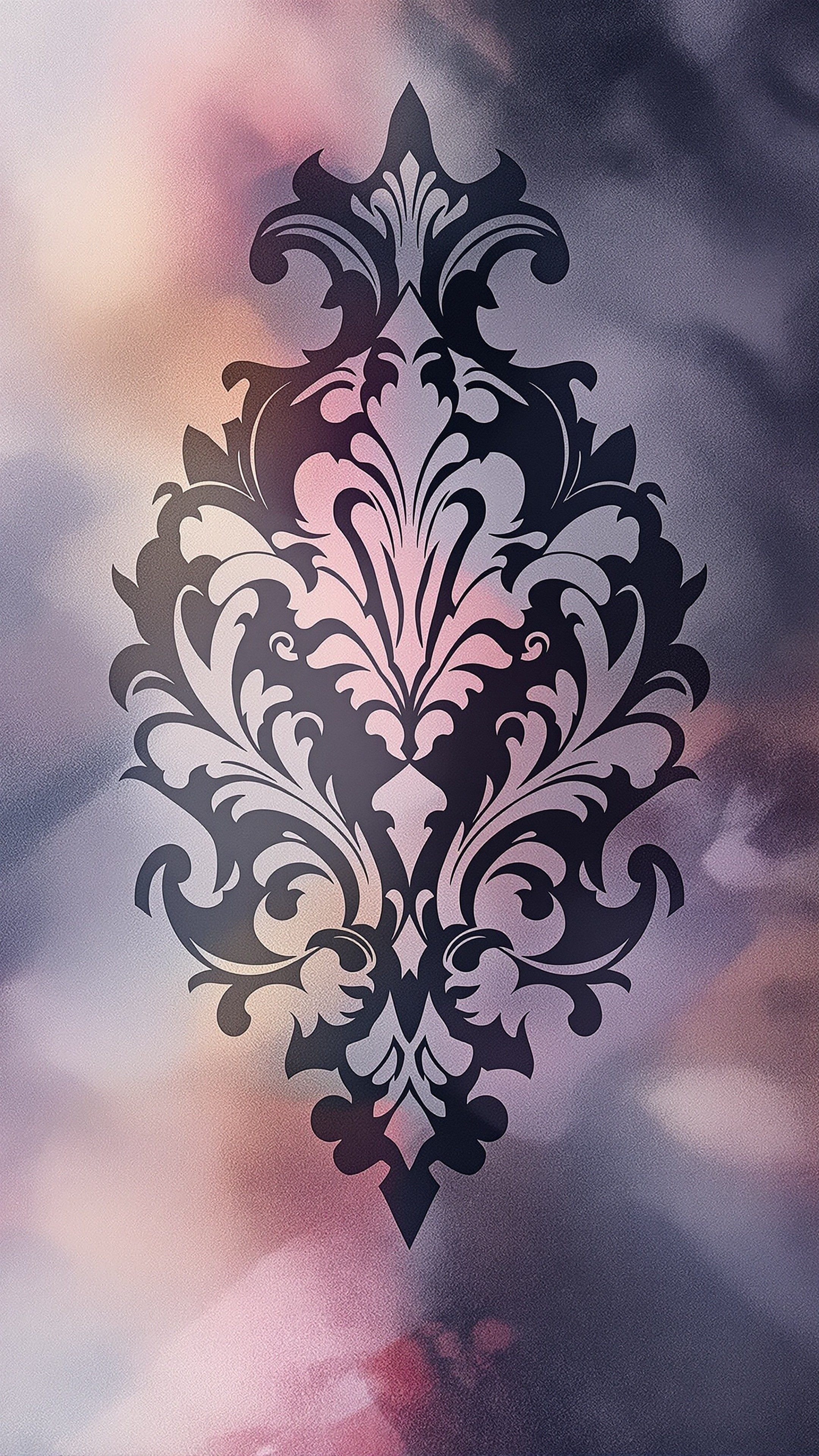 Damask Large - Abstract phone wallpaper 2160x3840