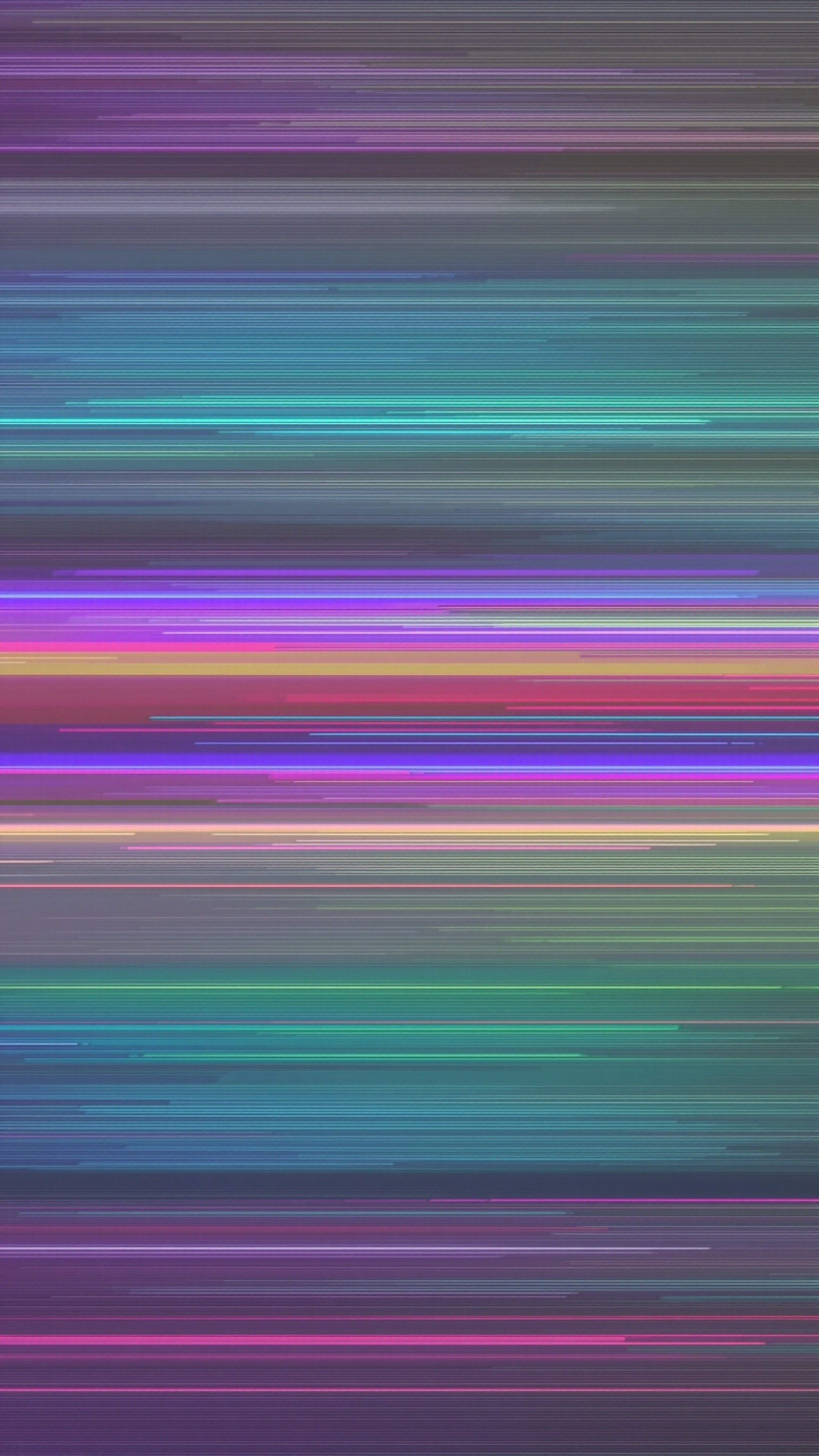 Glitch Scanlines - Abstract phone wallpaper 2160x3840