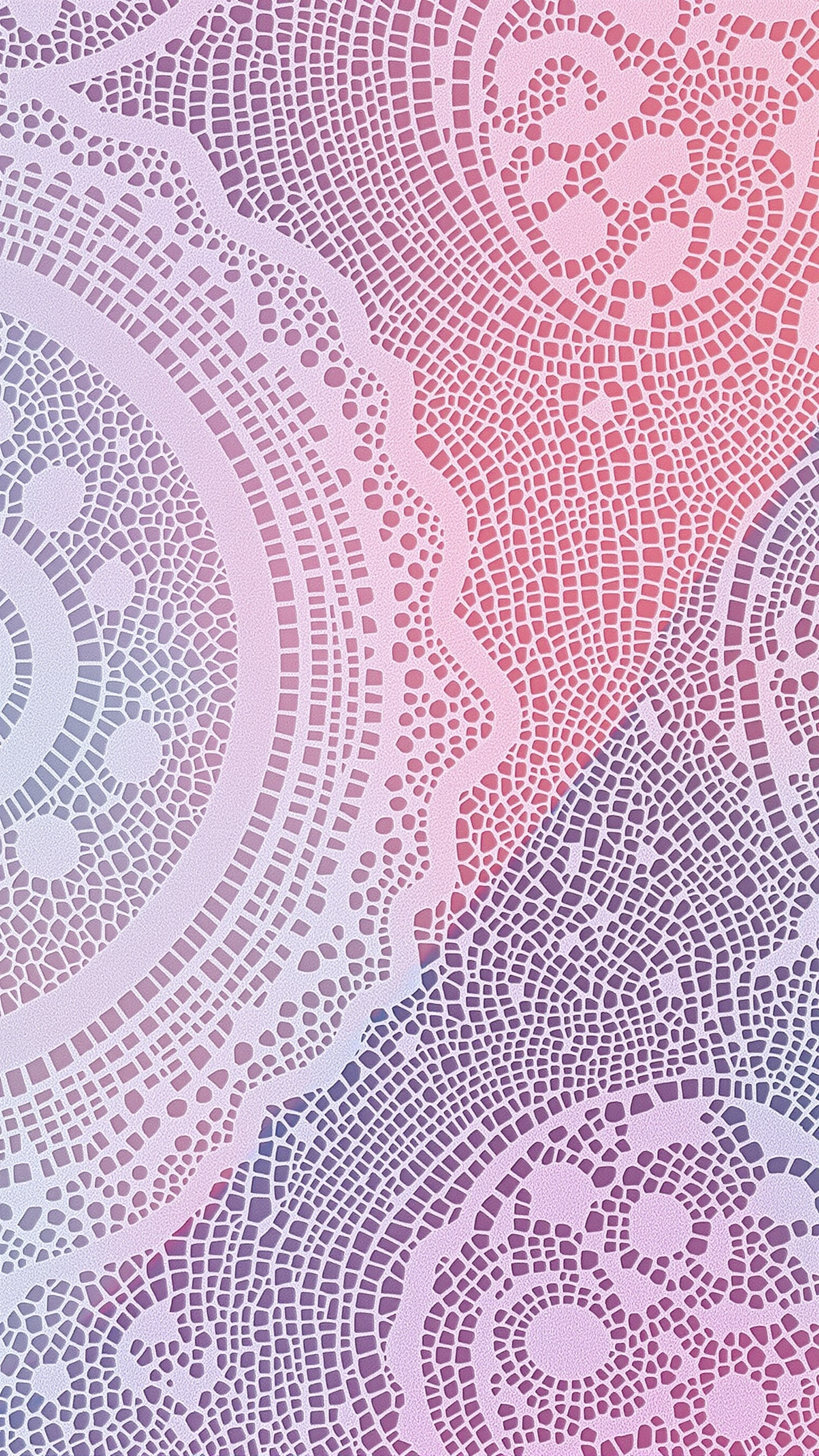 Lace Pattern - Abstract phone wallpaper 2160x3840