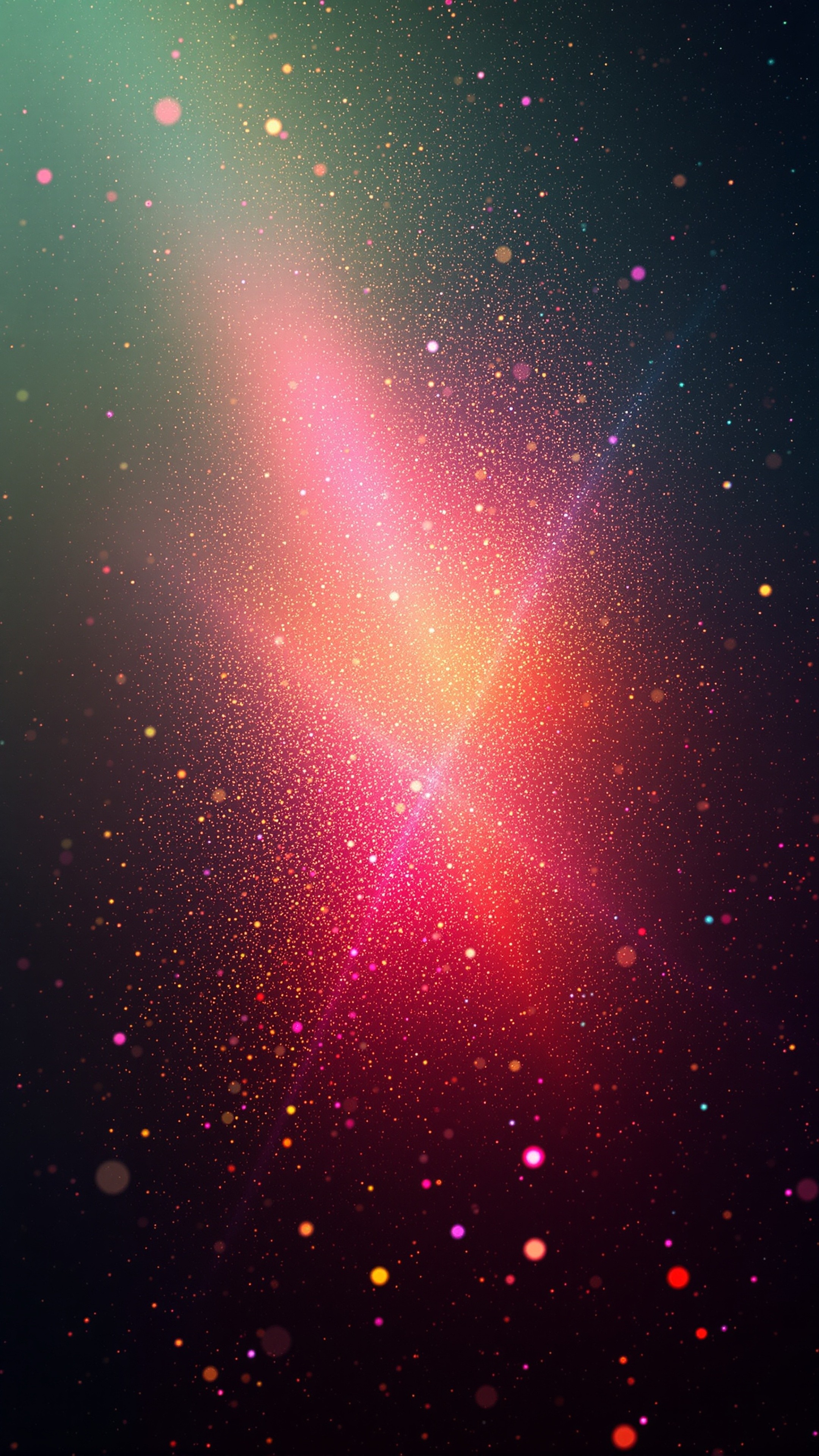 Cosmic Rays - Abstract phone wallpaper 2160x3840