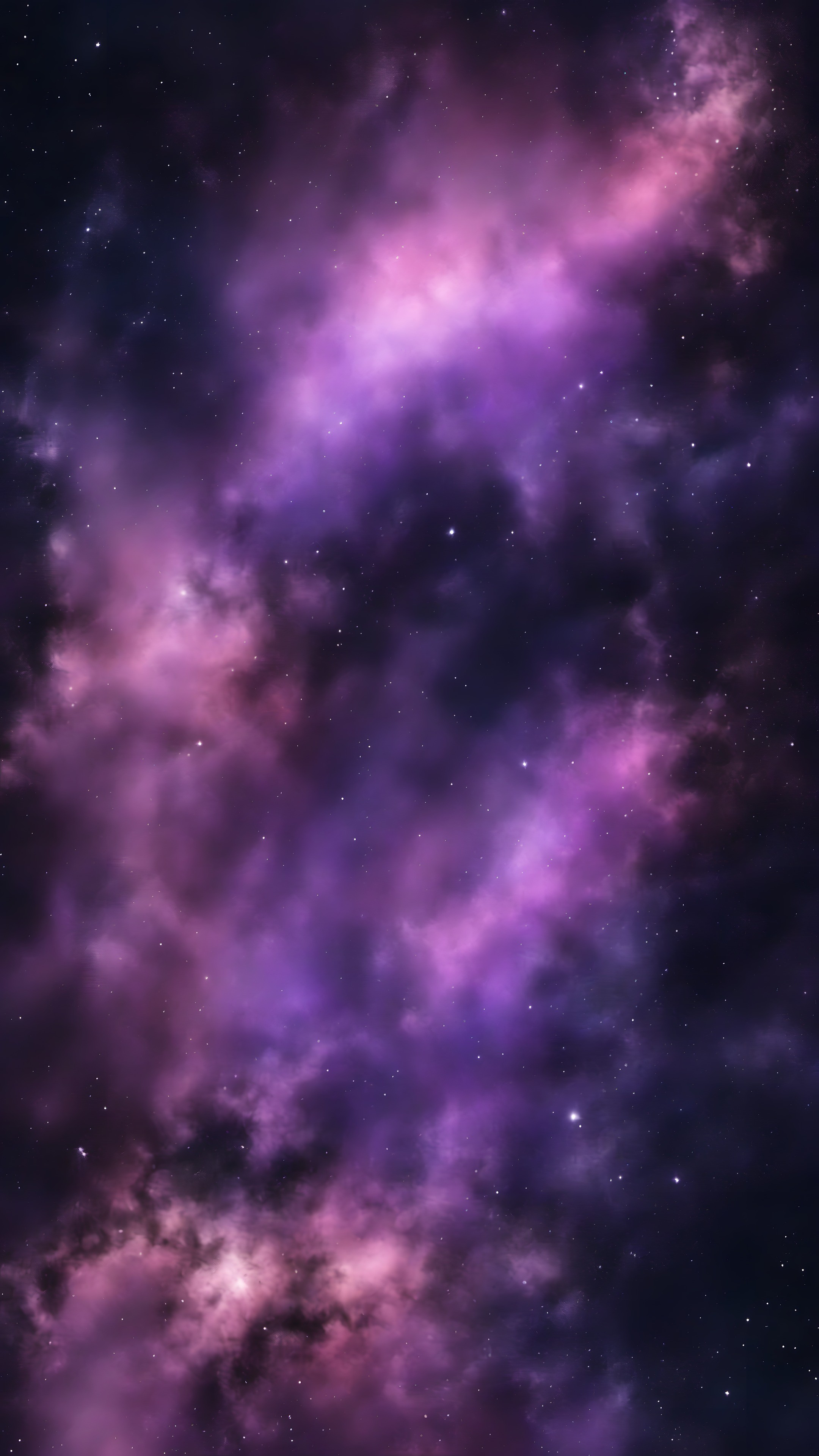 Nebula Dark - Abstract phone wallpaper 2160x3840