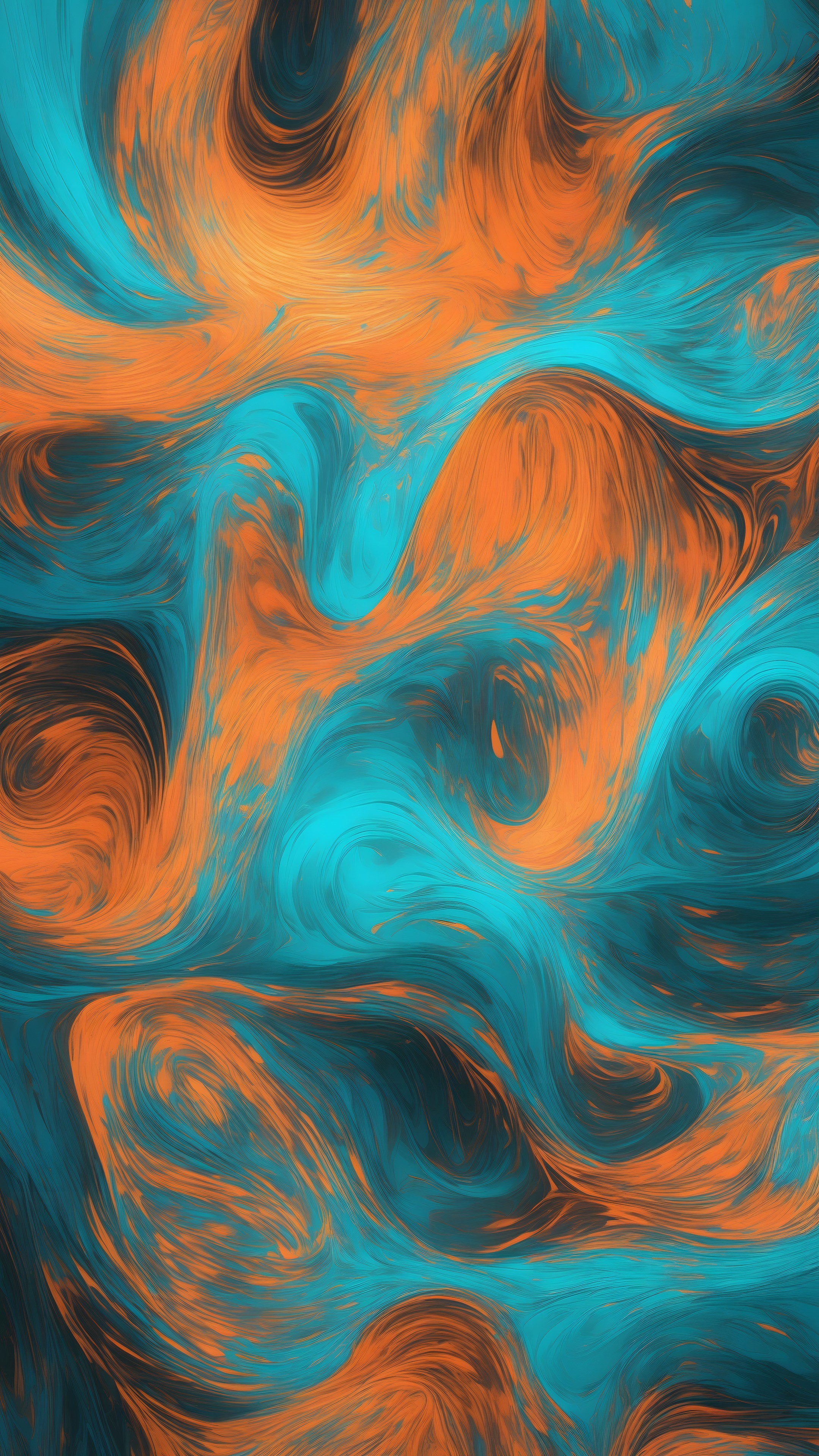 Space Energy - Abstract phone wallpaper 2160x3840