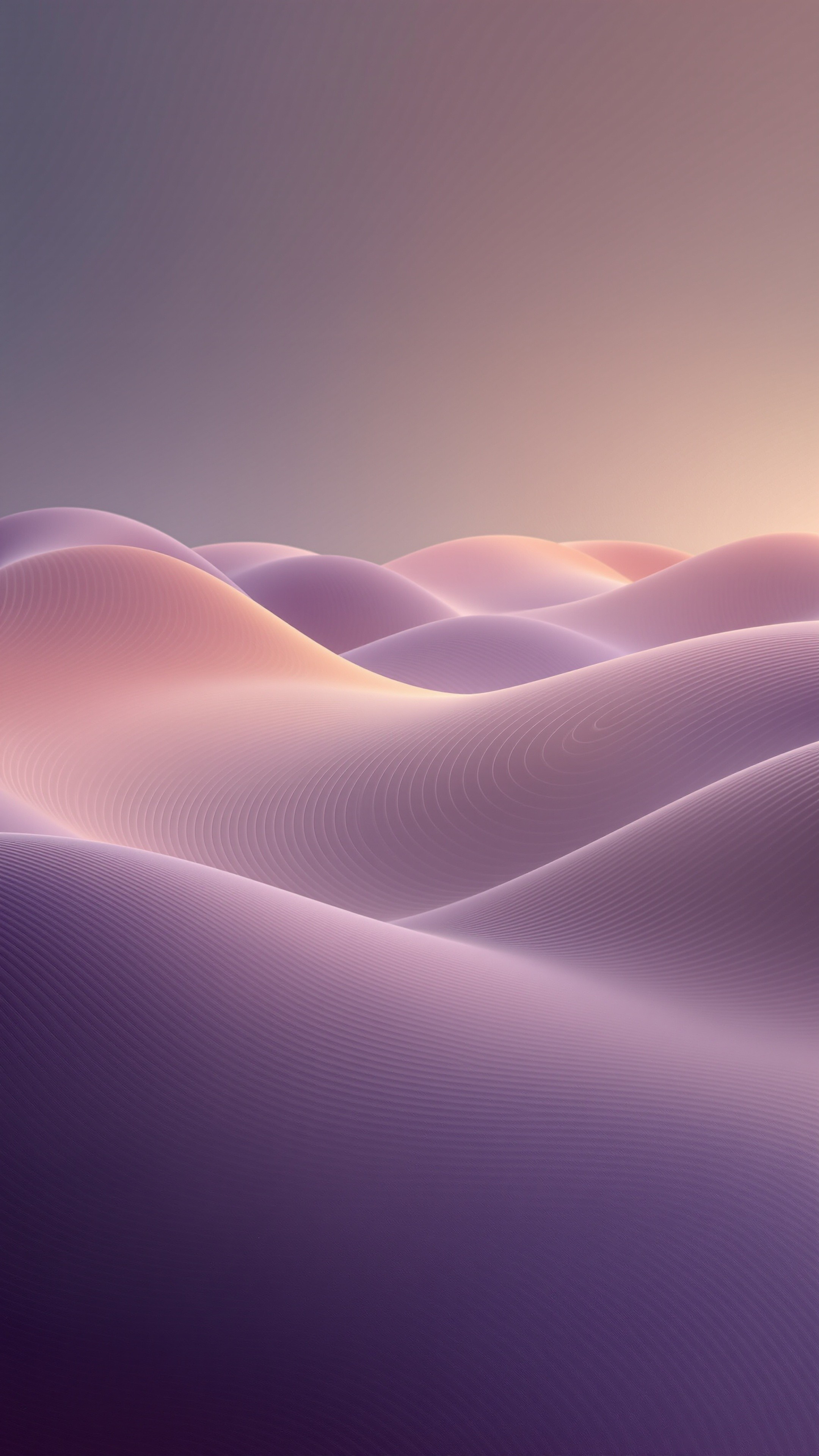 Spacetime Waves - Abstract phone wallpaper 2160x3840