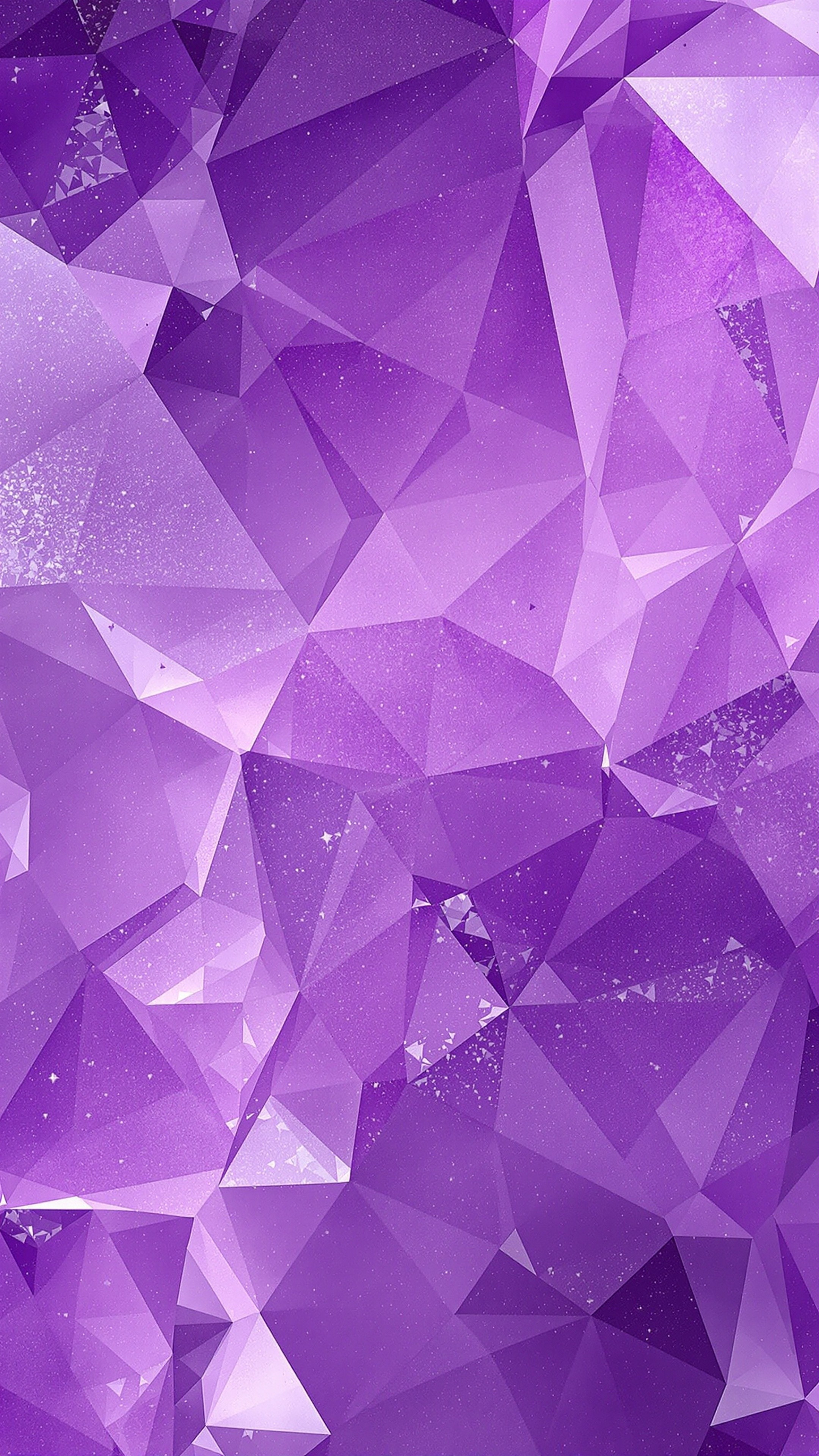 Crystal Amethyst - Abstract phone wallpaper 2160x3840